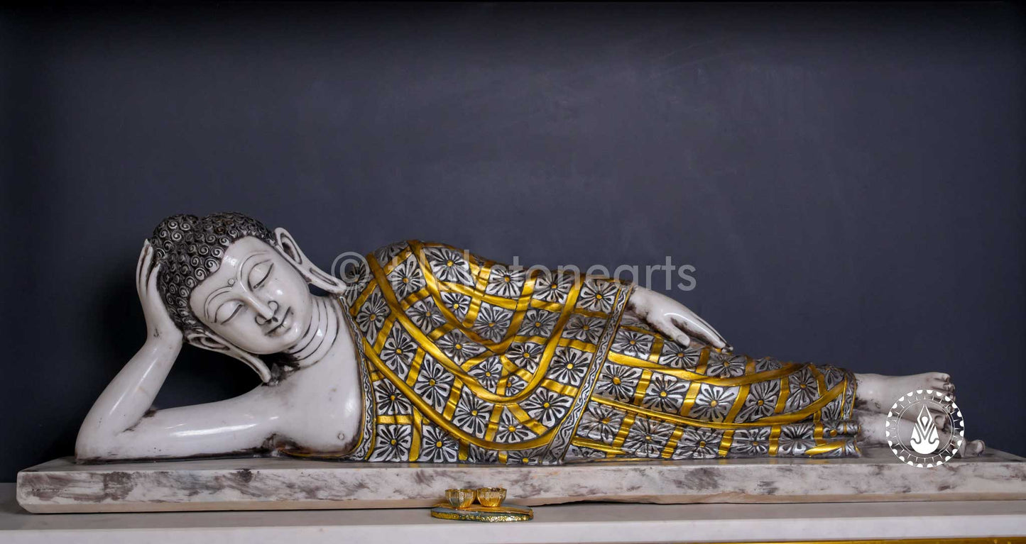 Buddha Ji 8" | Antique Marble