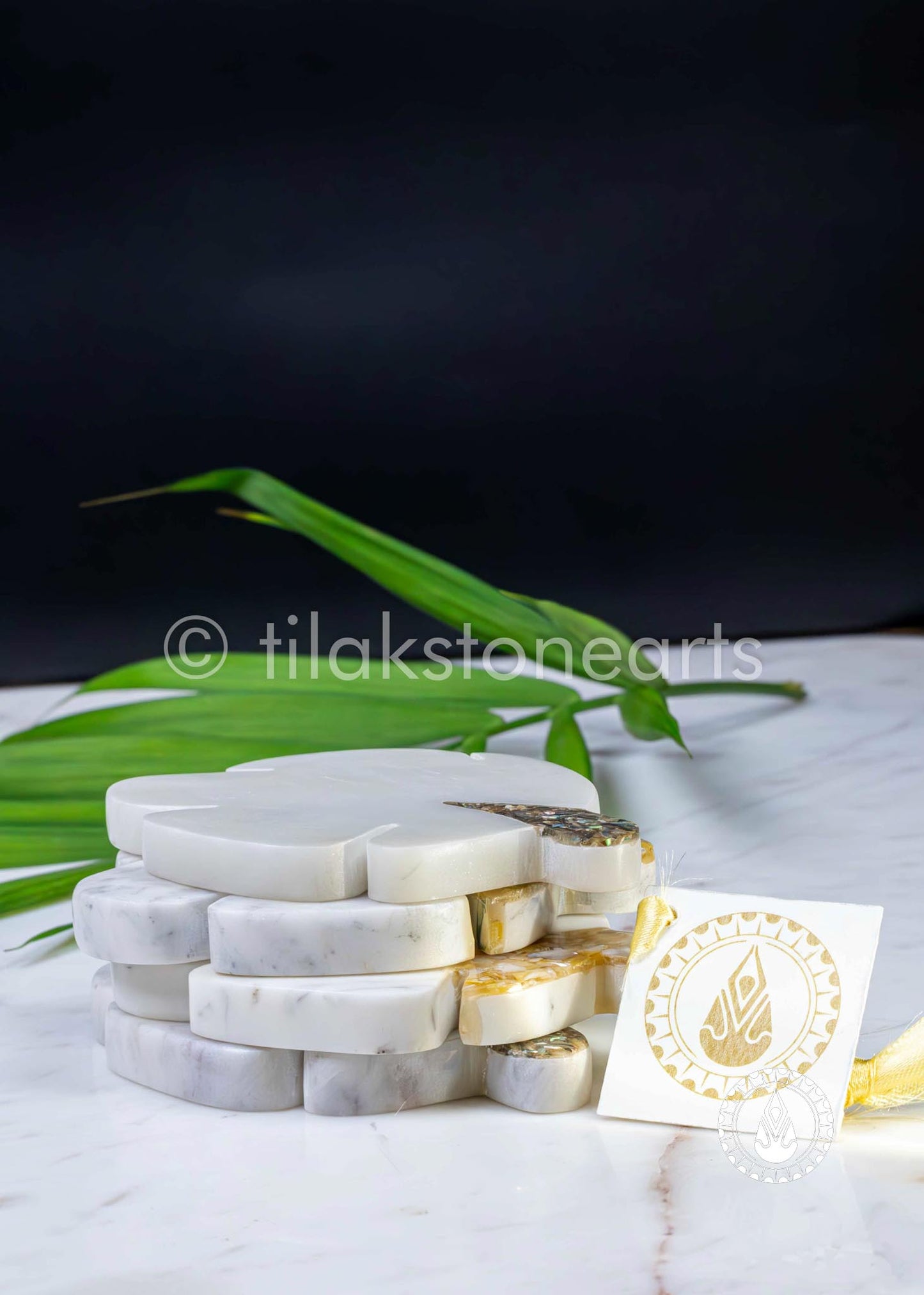 Tea Coaster 5" | Wonder White