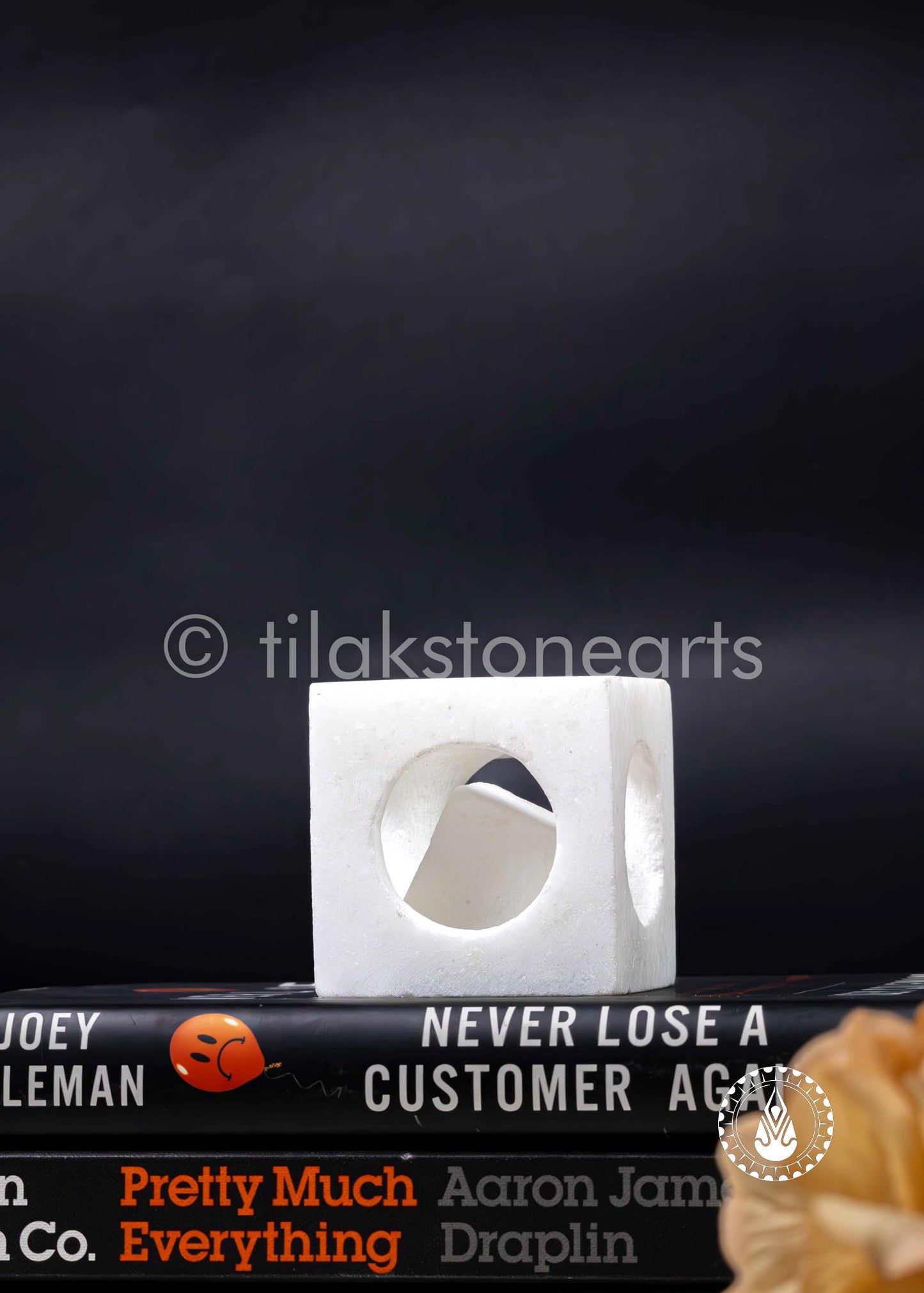 Square In Square 3" | Swiss White (Imported)