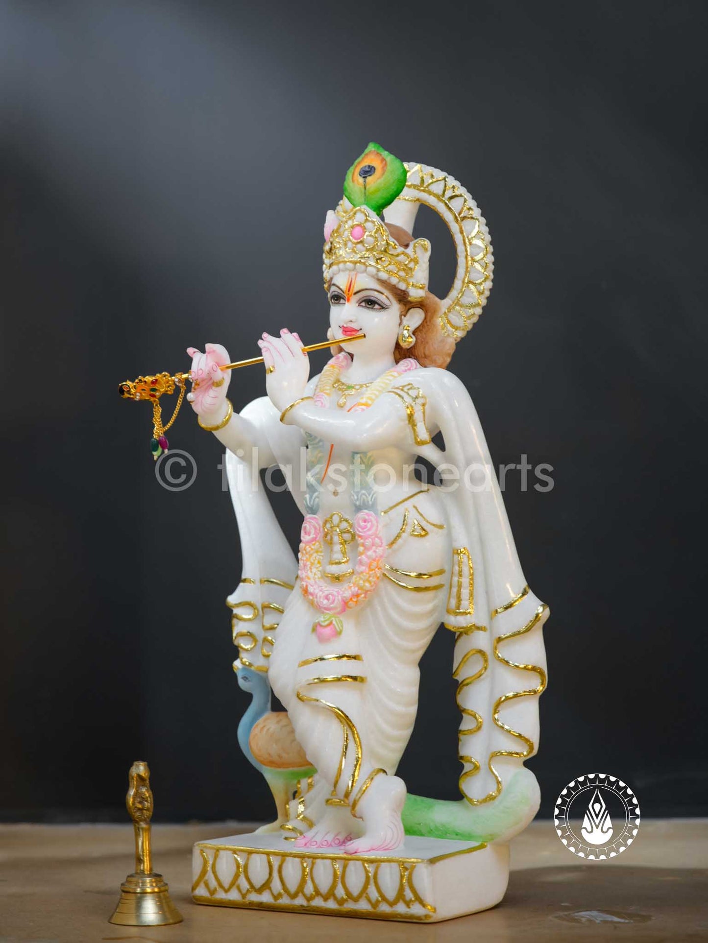 Krishna Ji 18" | Swiss White (Imported)