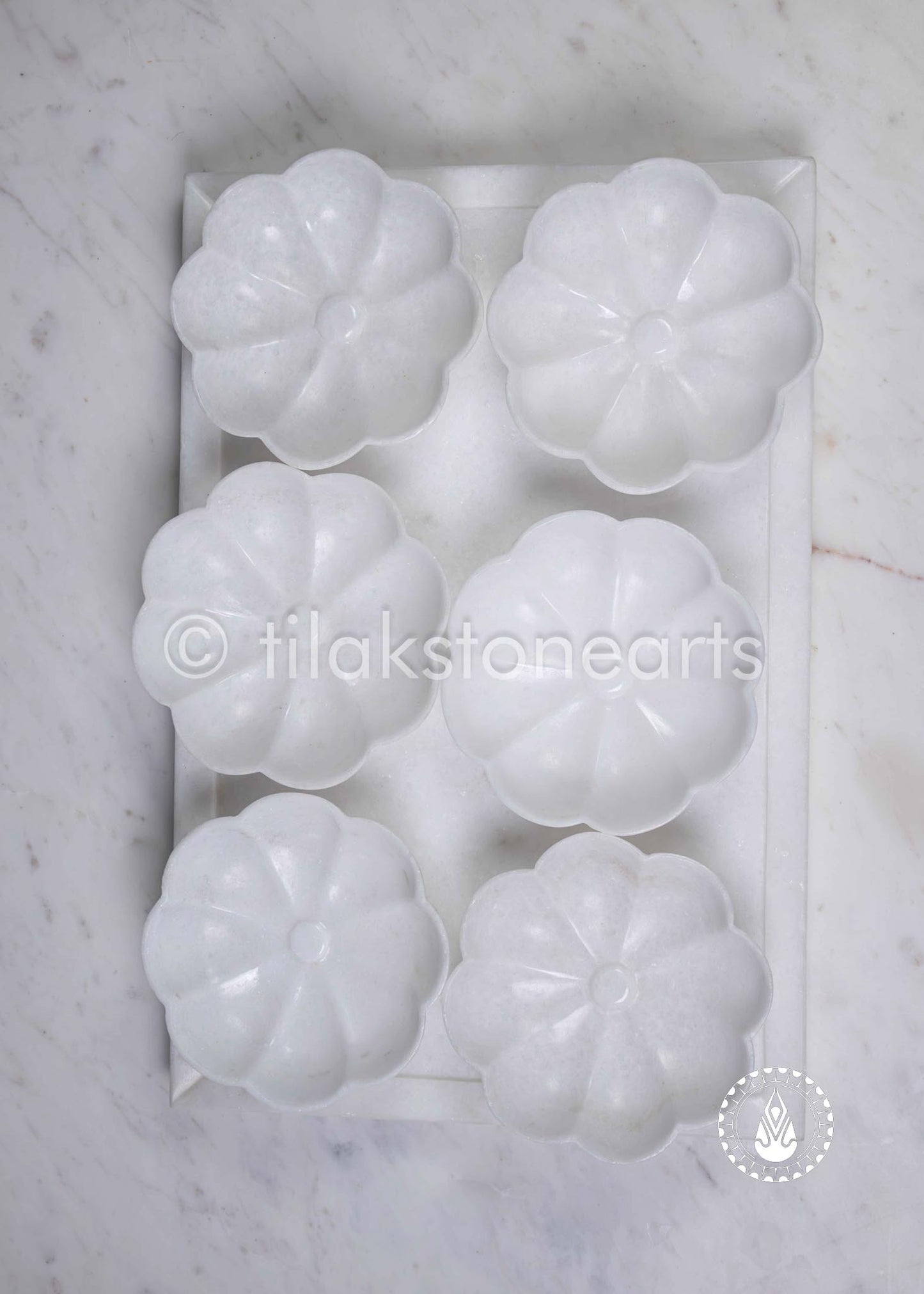 Tray 12" | Makrana Super White