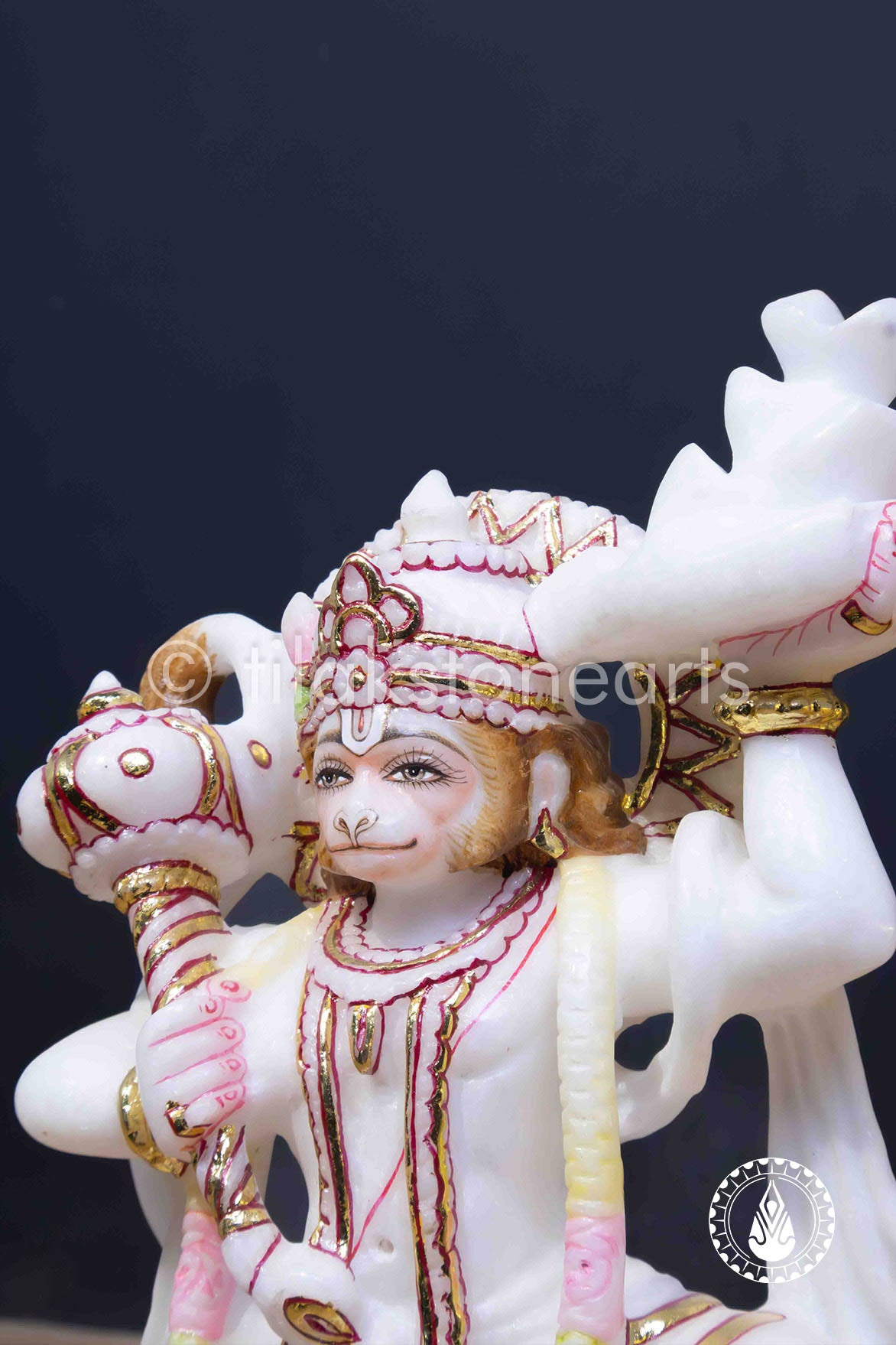 Hanuman Ji 11" | Swiss White (Imported)