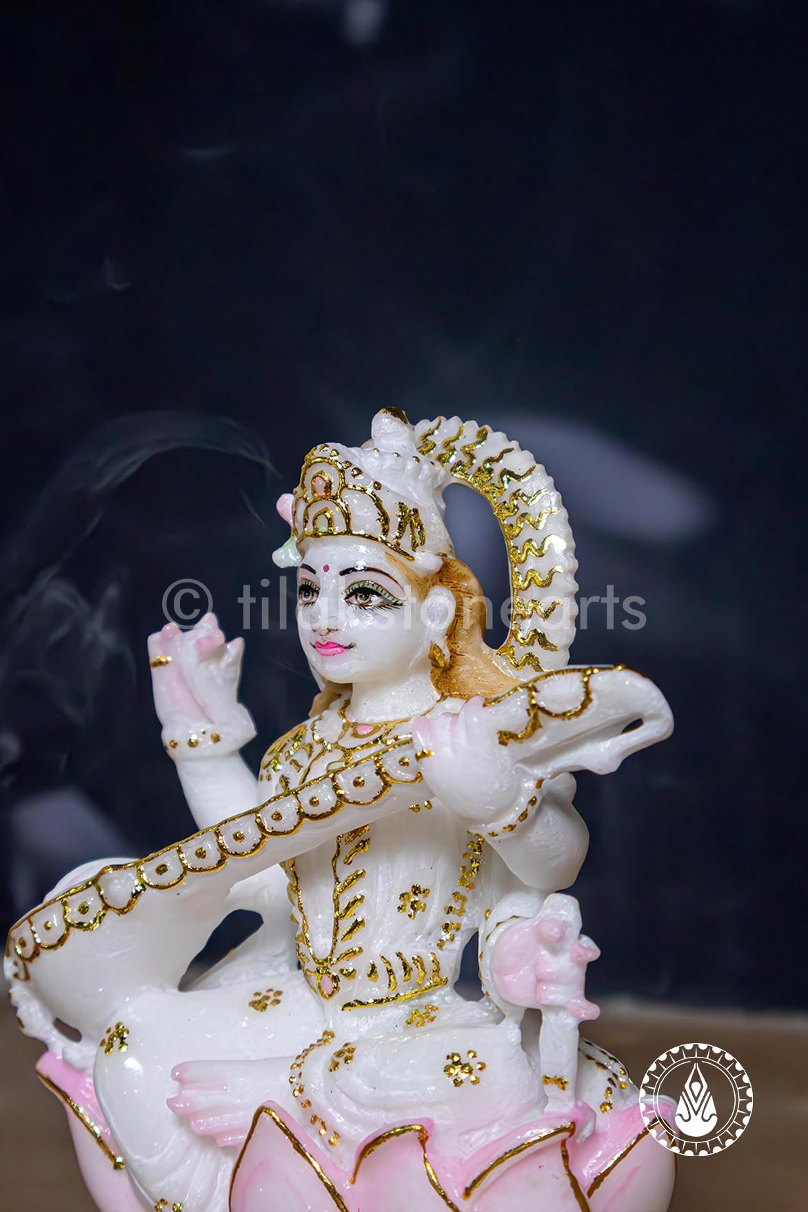 Saraswati Maa 7" | Swiss White (Imported)
