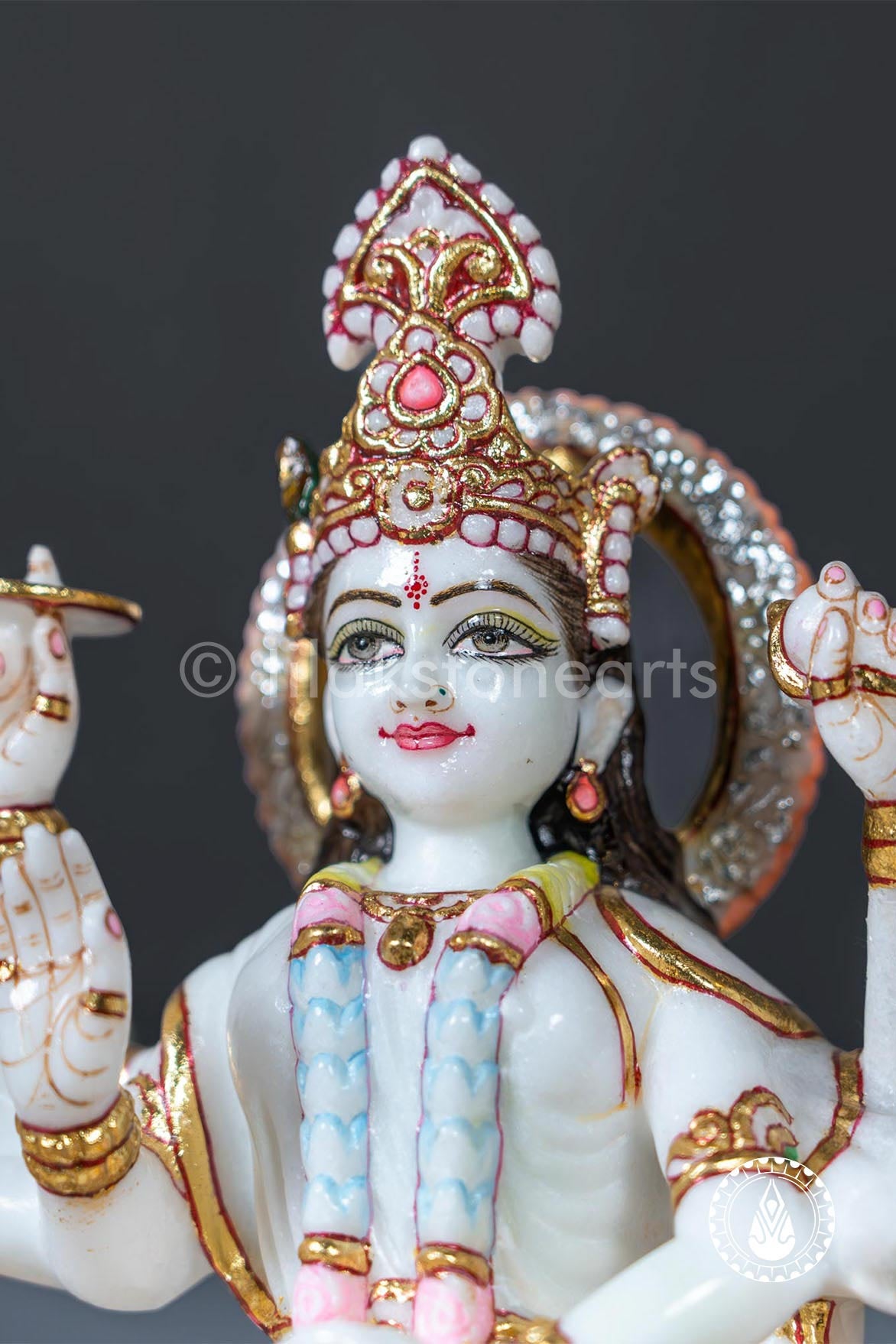 Durga Maa 12" | Swiss White (Imported)