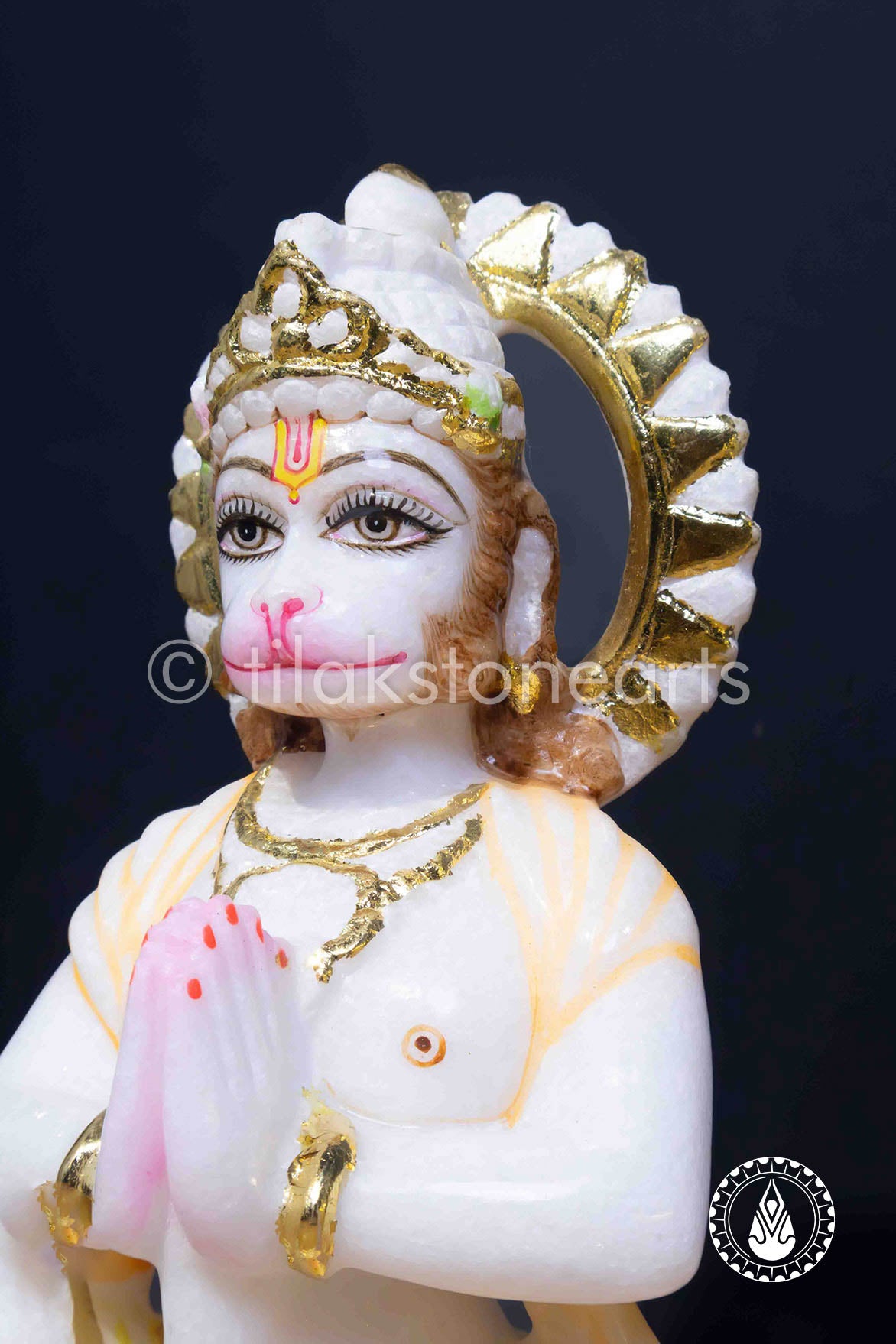 Hanuman Ji 9" | Swiss White (Imported)