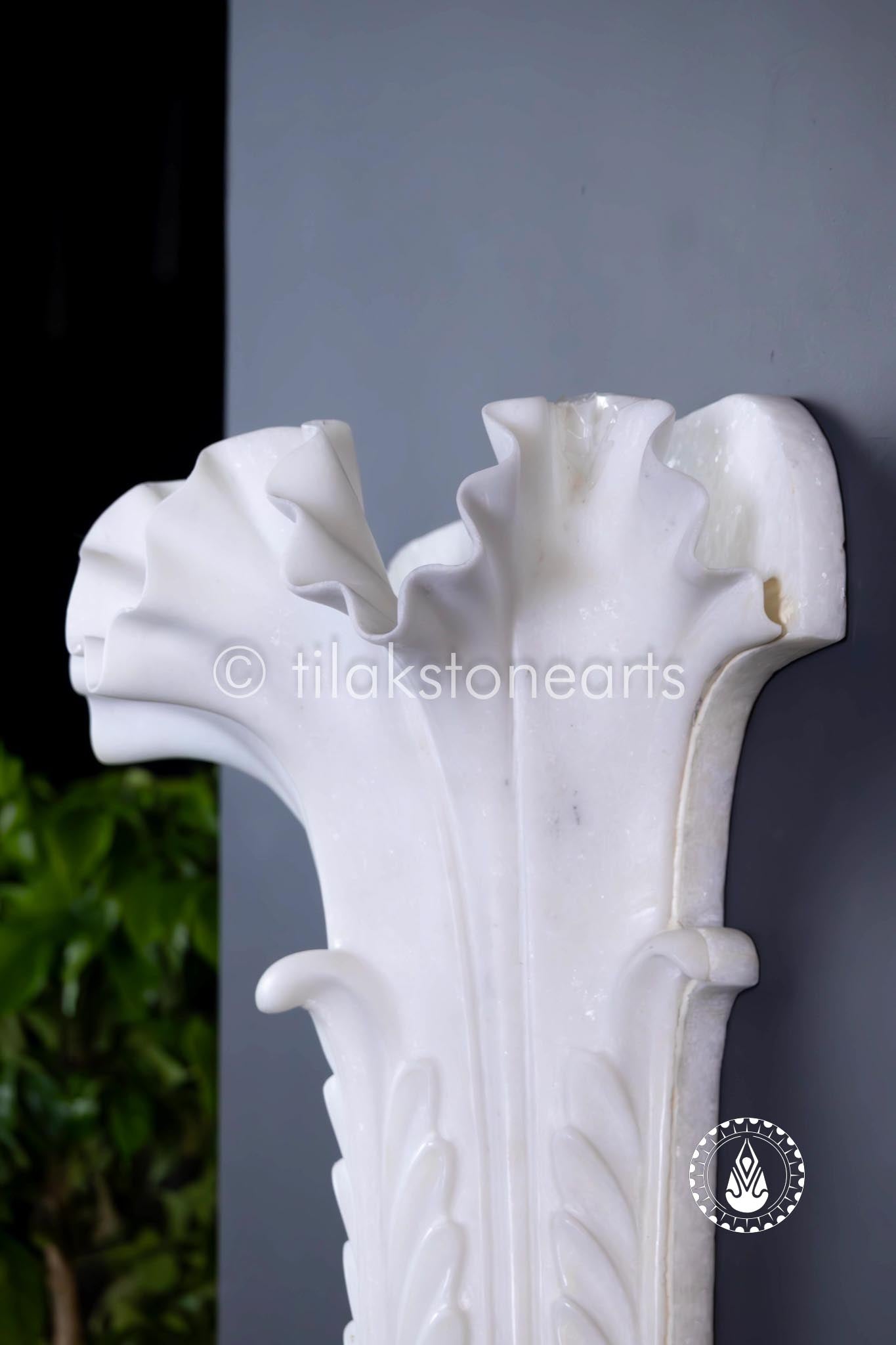 Lily Of The Valley Pot 22" | Swiss White (Imported)