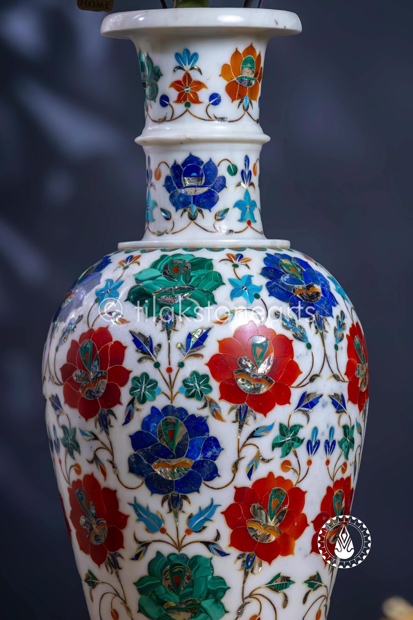 Flower Pot 18" | Inlay