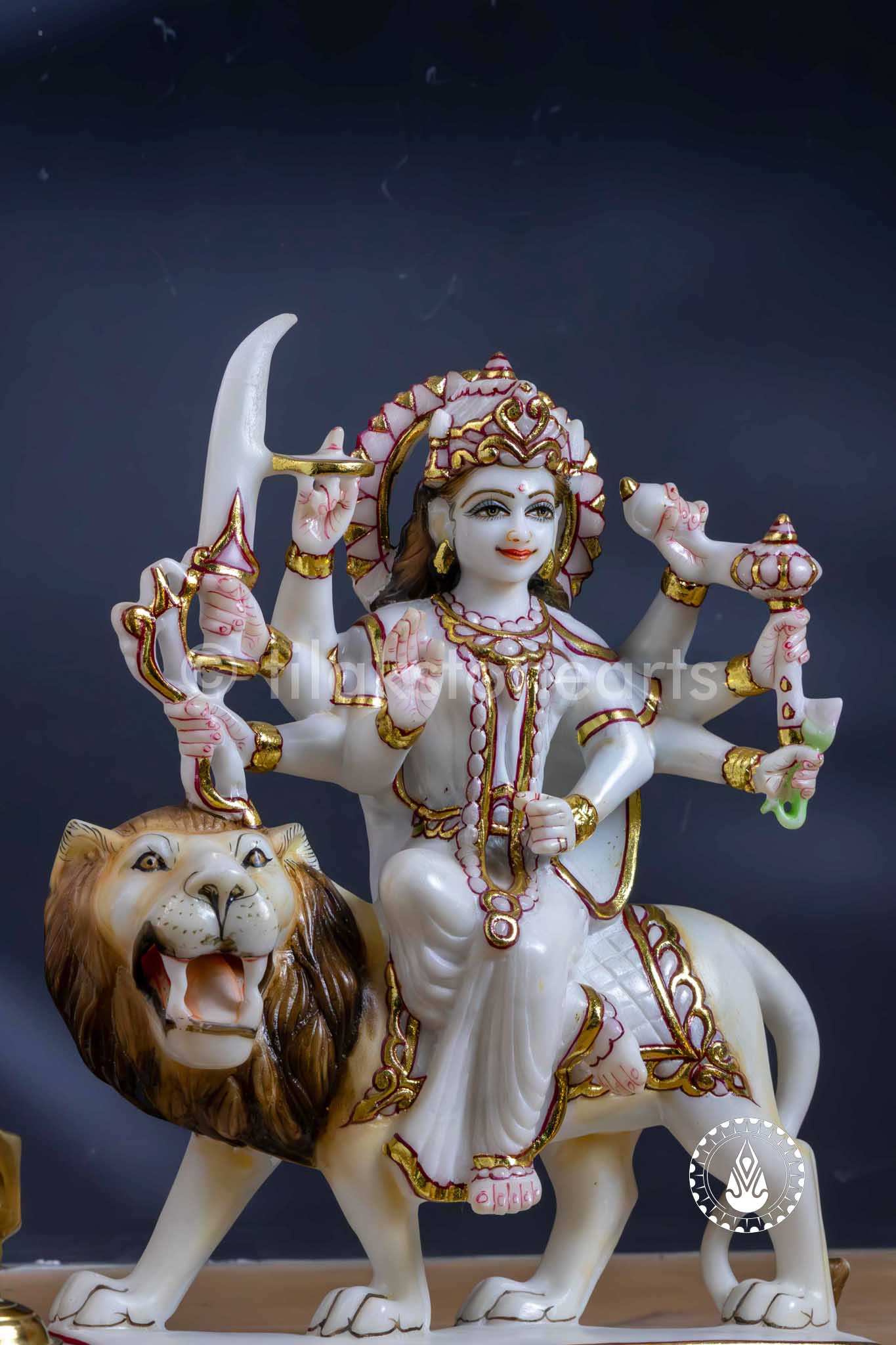 Durga Maa 12" | Swiss White (Imported)