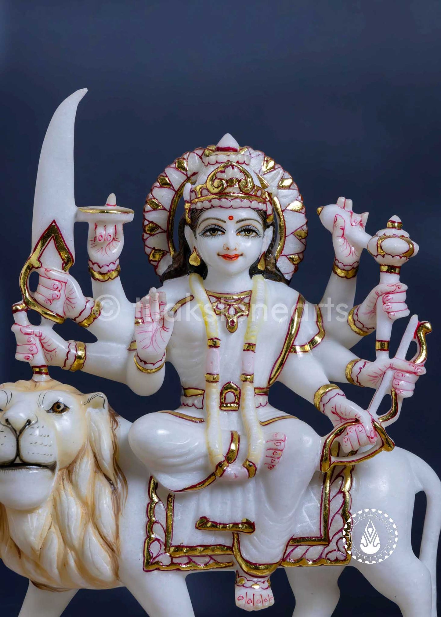 Durga Maa 12" | Swiss White (Imported)