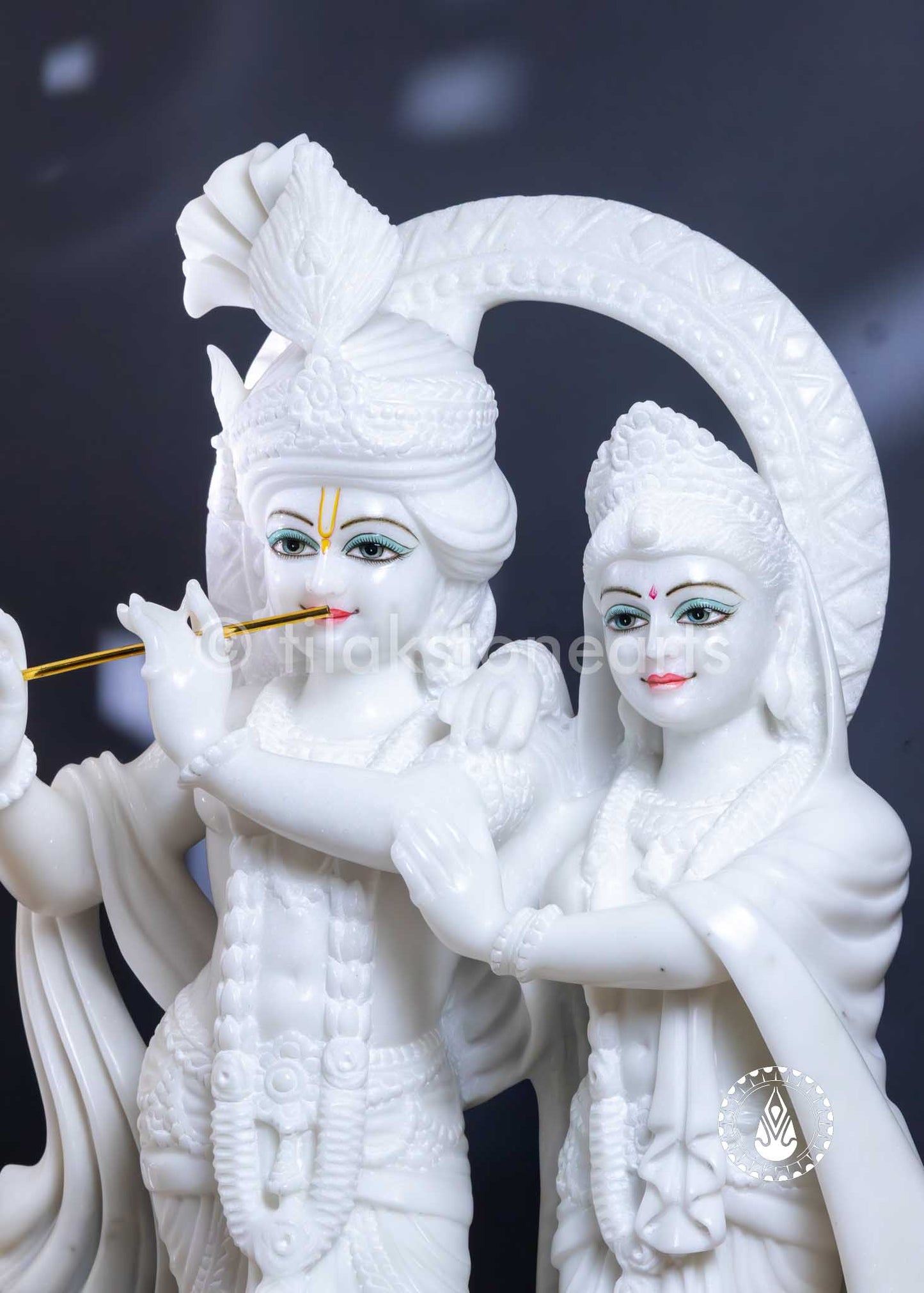 Radha Krishna Jugal Jodi 24" | Makrana Super White