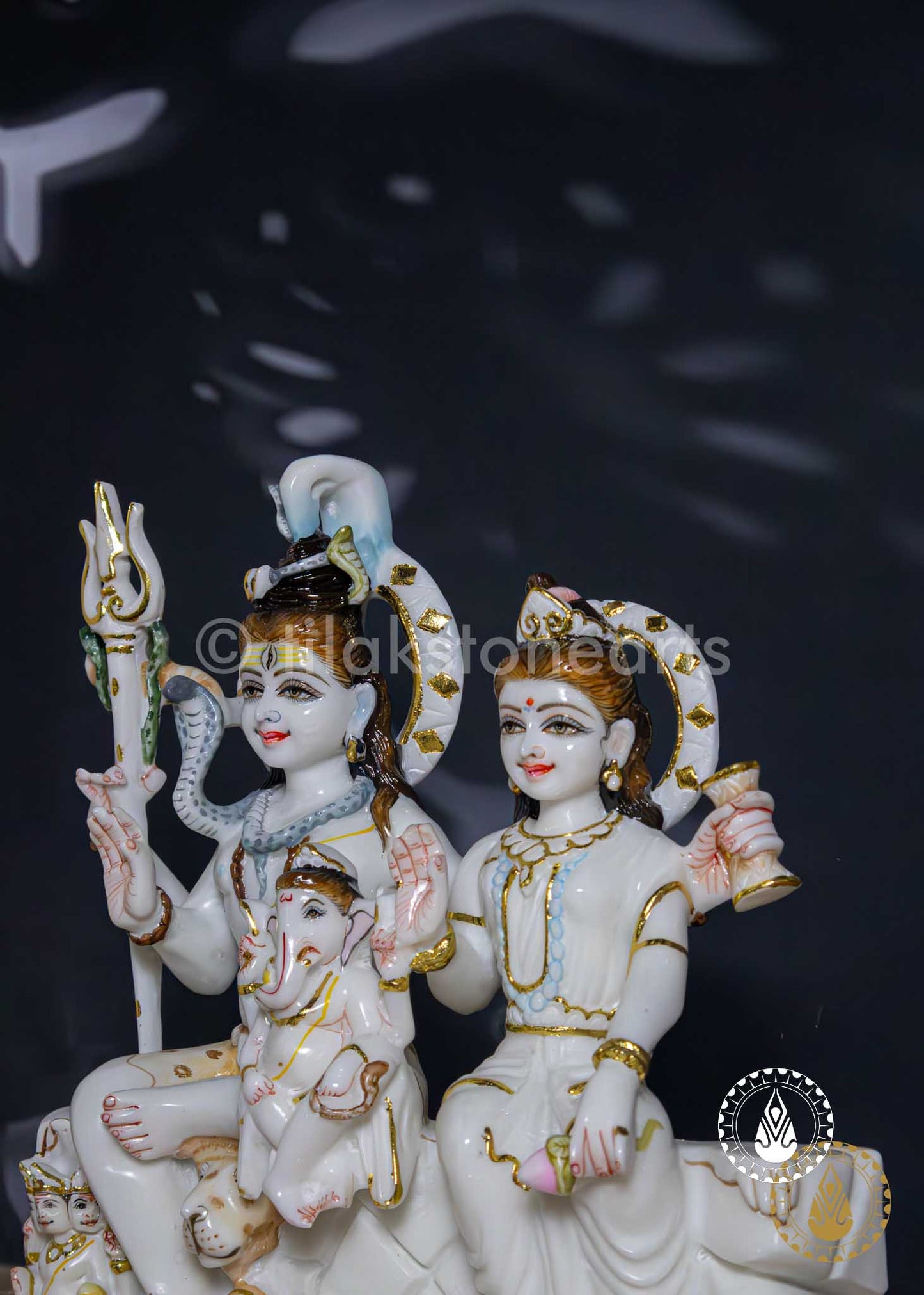 Shiv Parivar 15" | Swiss White(Imported)