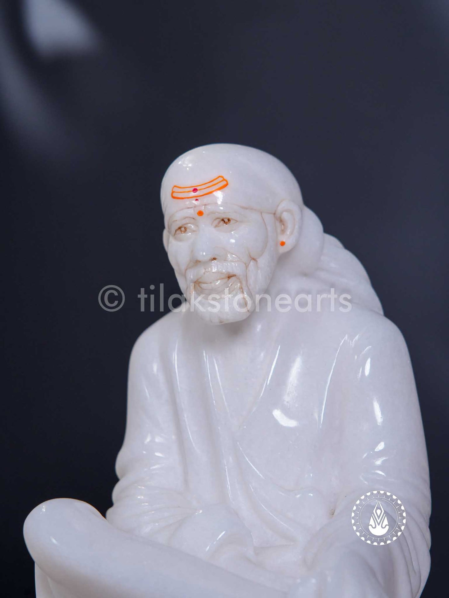 Sai Baba 12" | Swiss White (Imported)