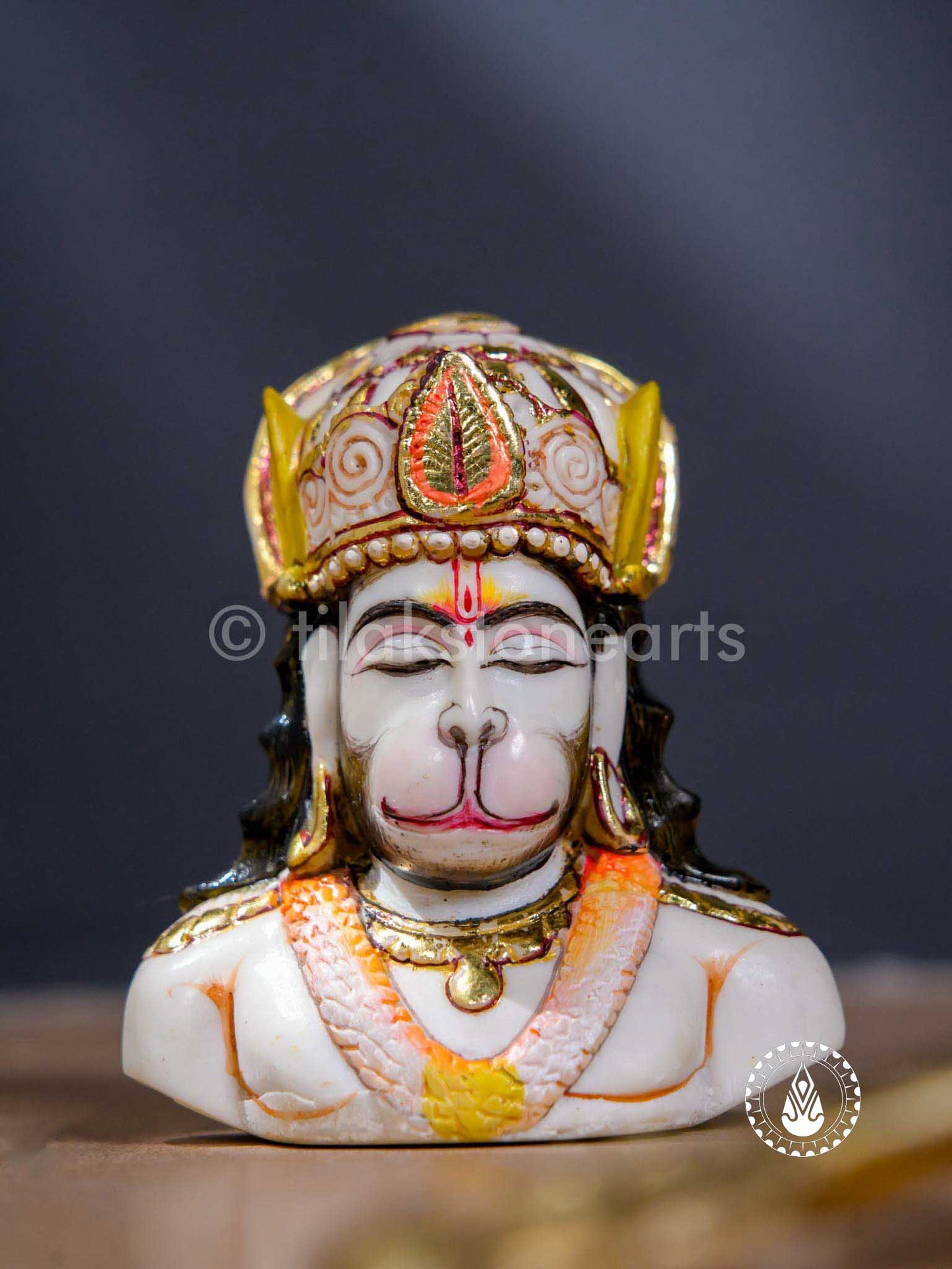 Hanuman Ji 4" | Cultured Marble