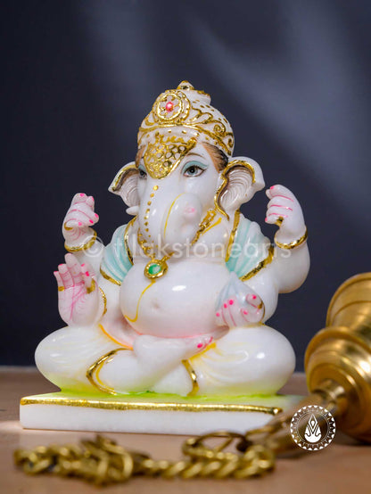 Ganesha 7" | Swiss White (Imported)