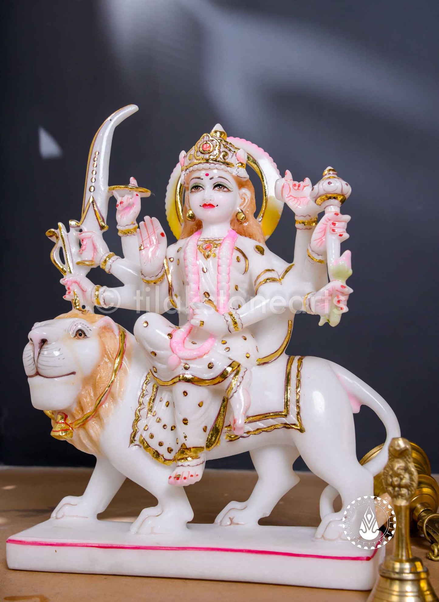 Durga Maa 12" | Swiss White (Imported)