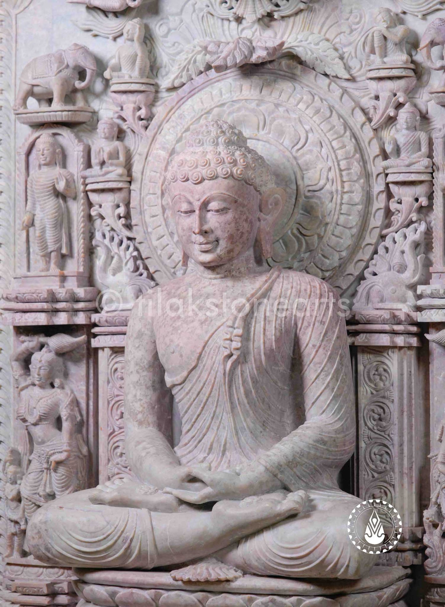 Circle of Life (Buddha) 48" | National Award Edition | Oakwood Stone