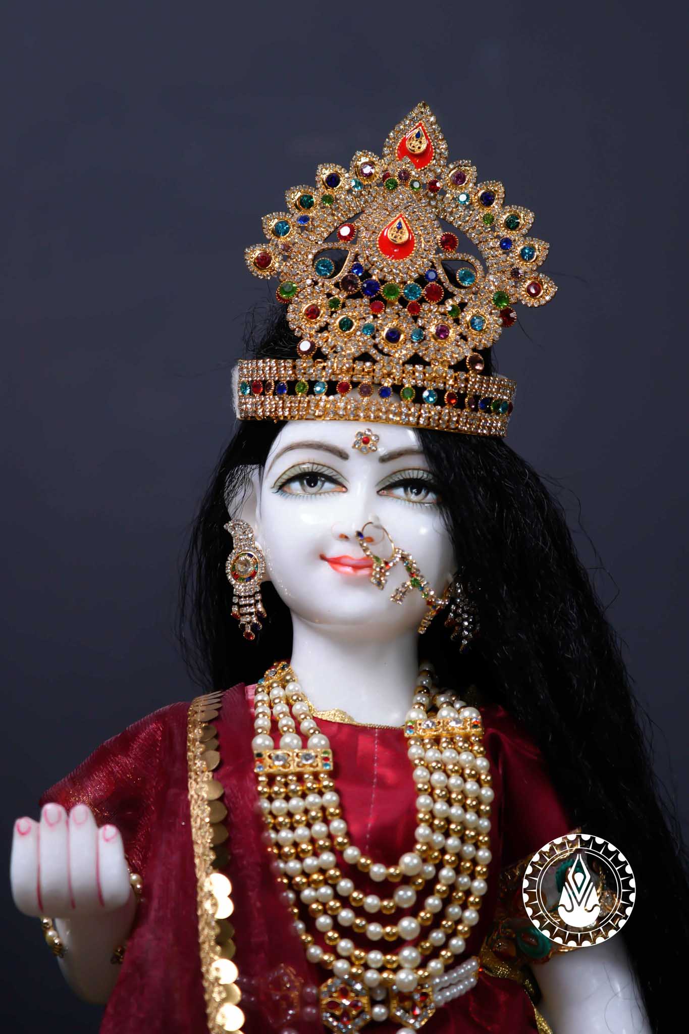 Radha Krishna 24" | Swiss White (Imported)