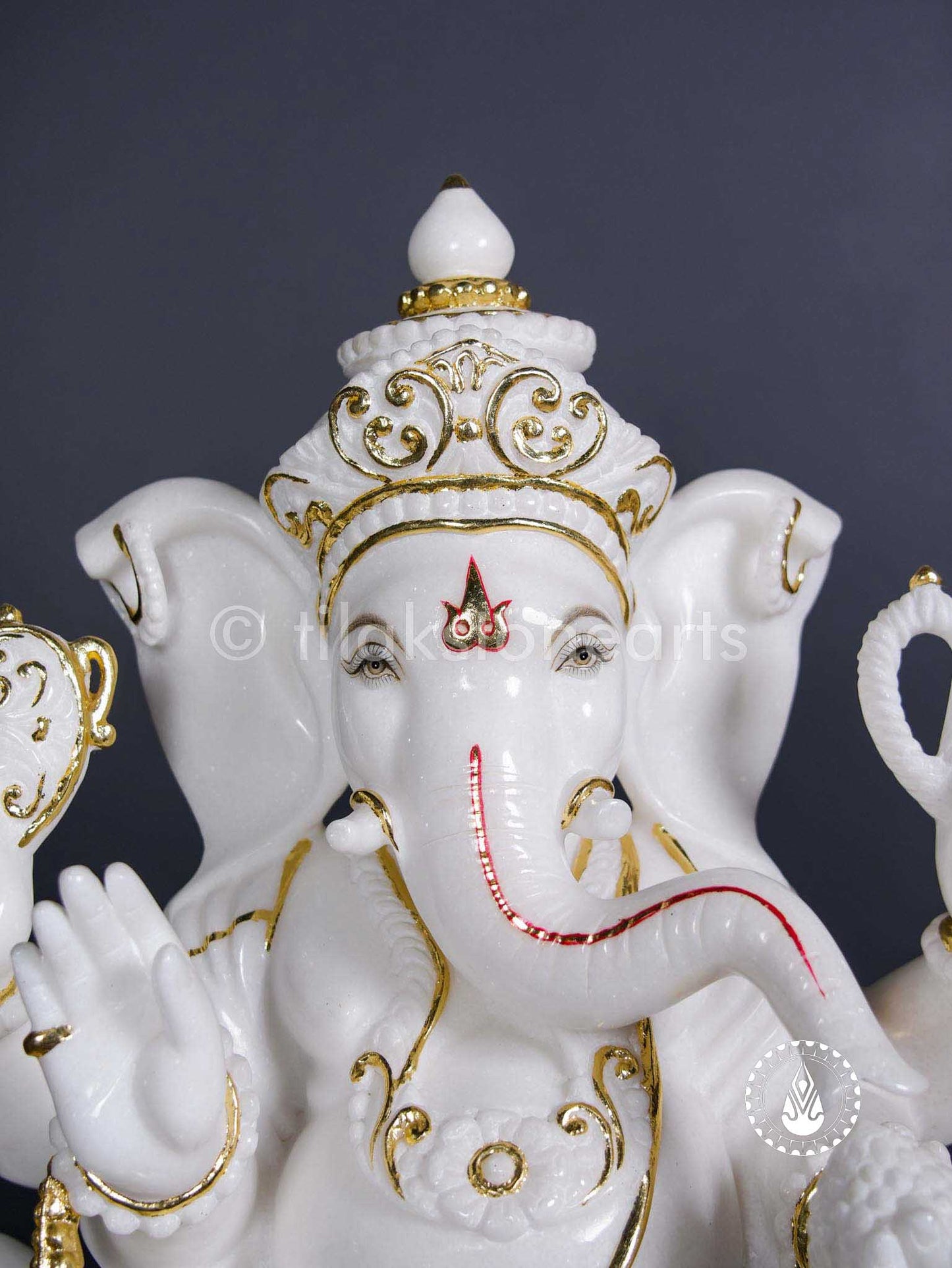 Ganesha 24" | Swiss White (Imported)