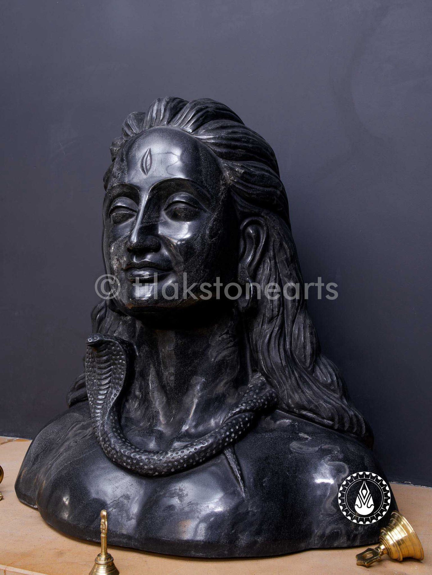 Adiyogi 30" | Mid Night Black