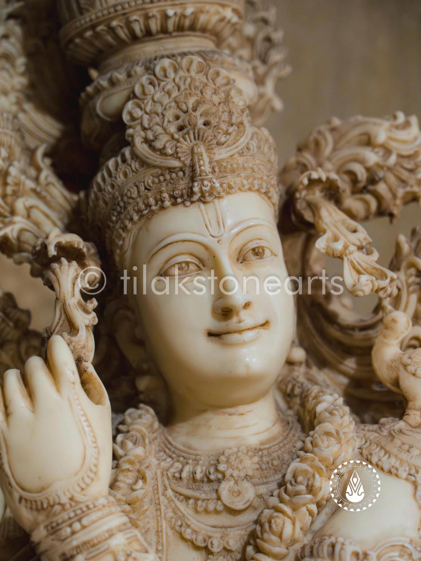 Krishna Kalakari 45" | Cultured Marble