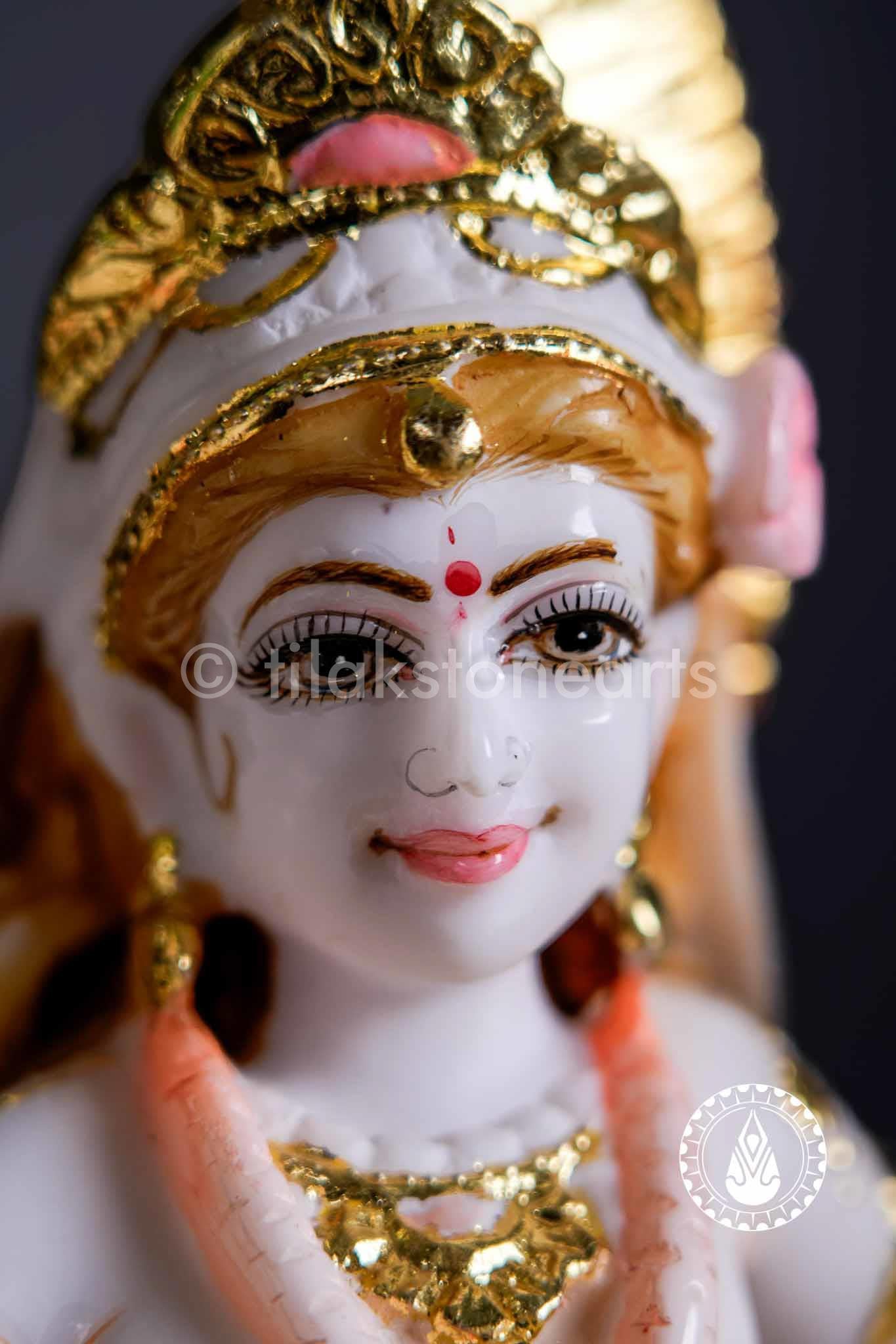 Radha Krishna Jugal Jodi 18" | Cultured Marble