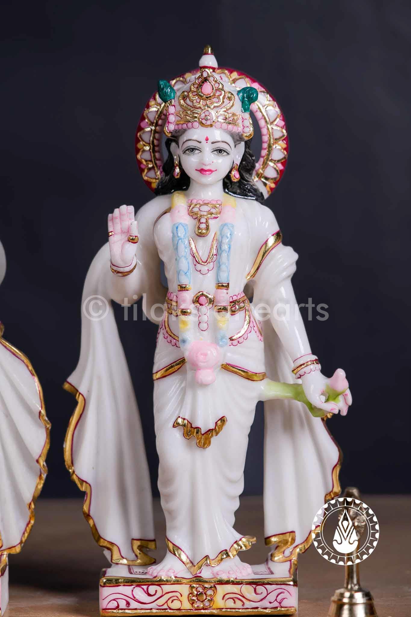 Radha Krishna 15" | Makrana Super White