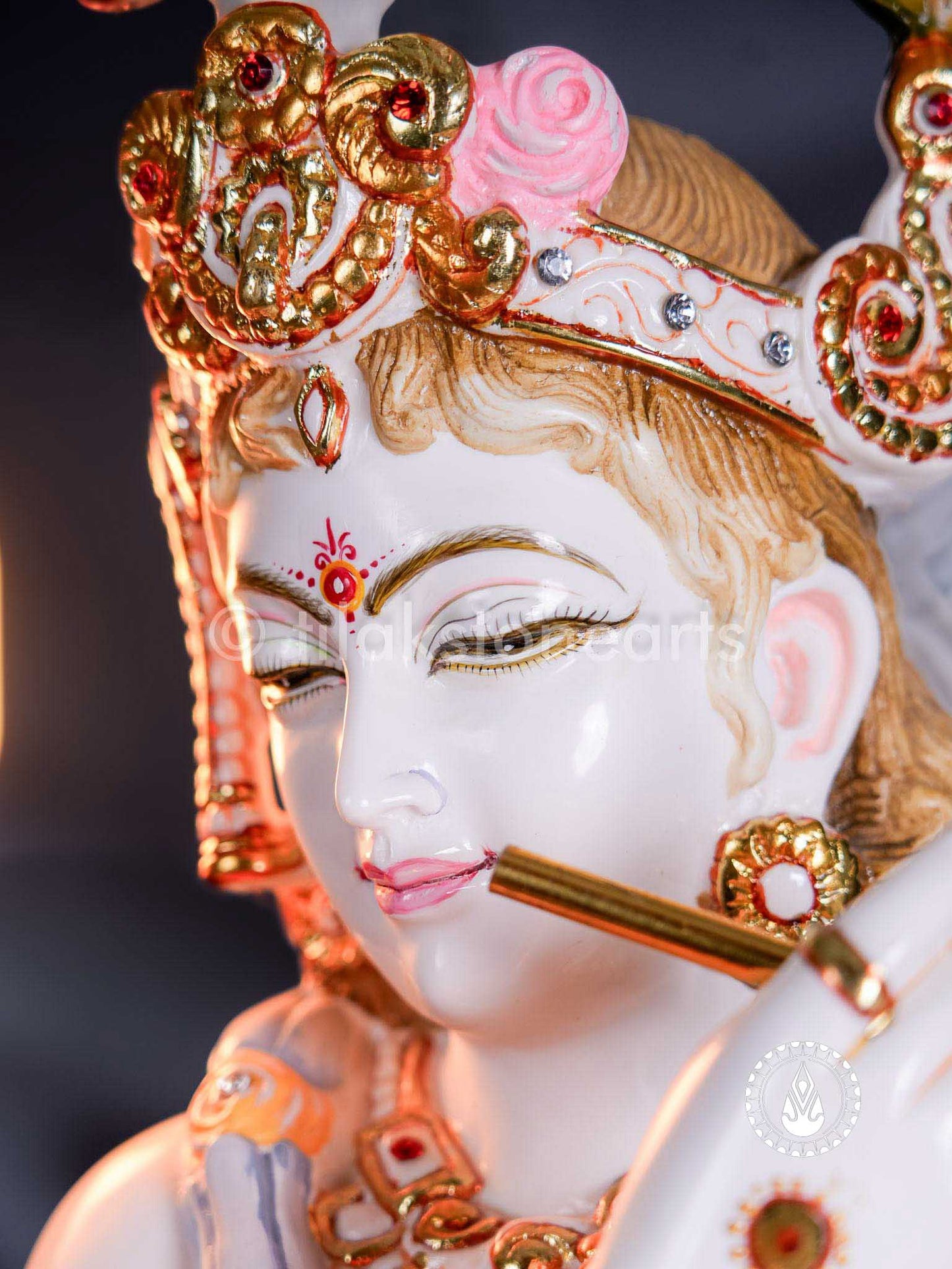 Krishna Ji 38" | Cultured Marble