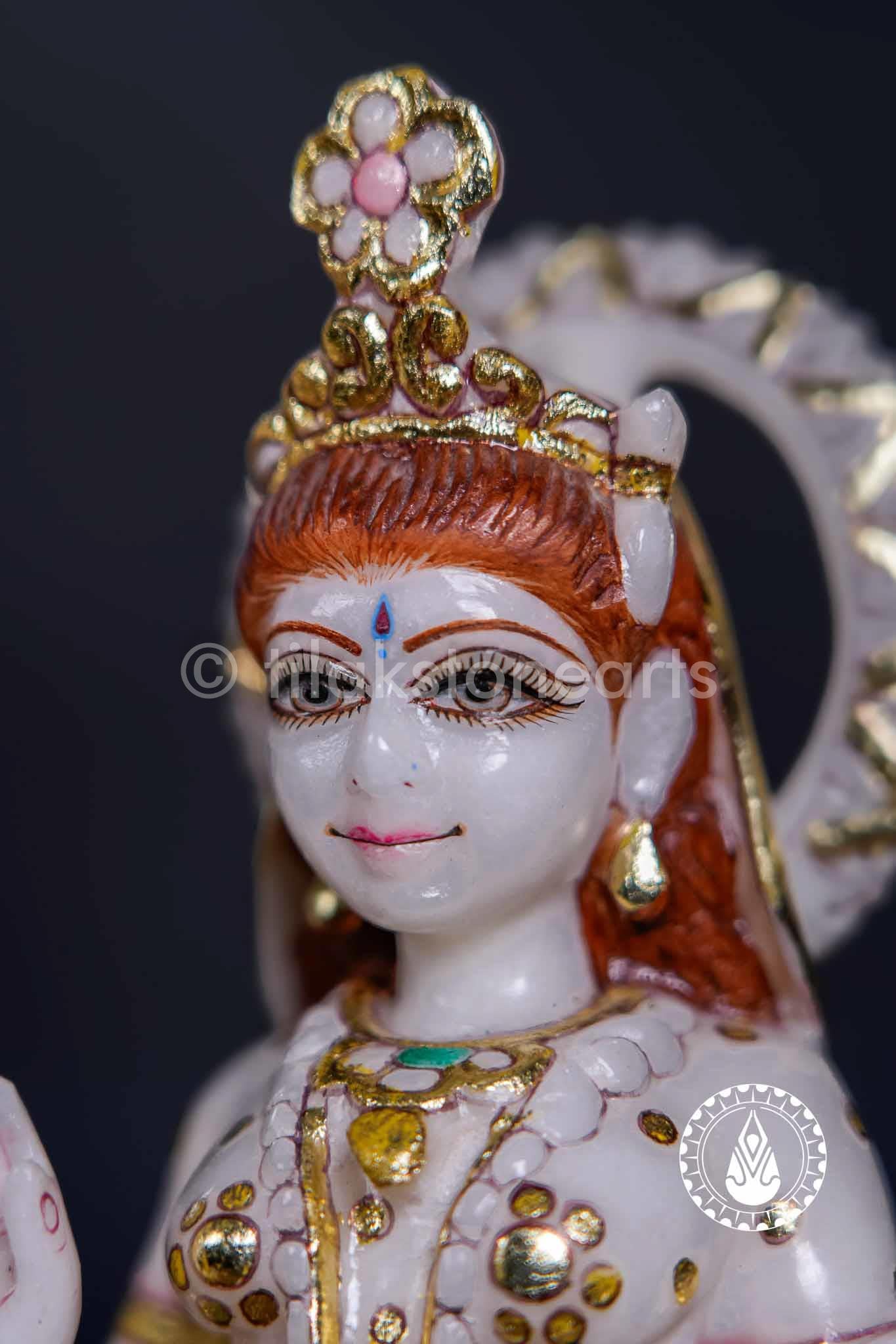 Radha Krishna 11" | Swiss White (Imported)