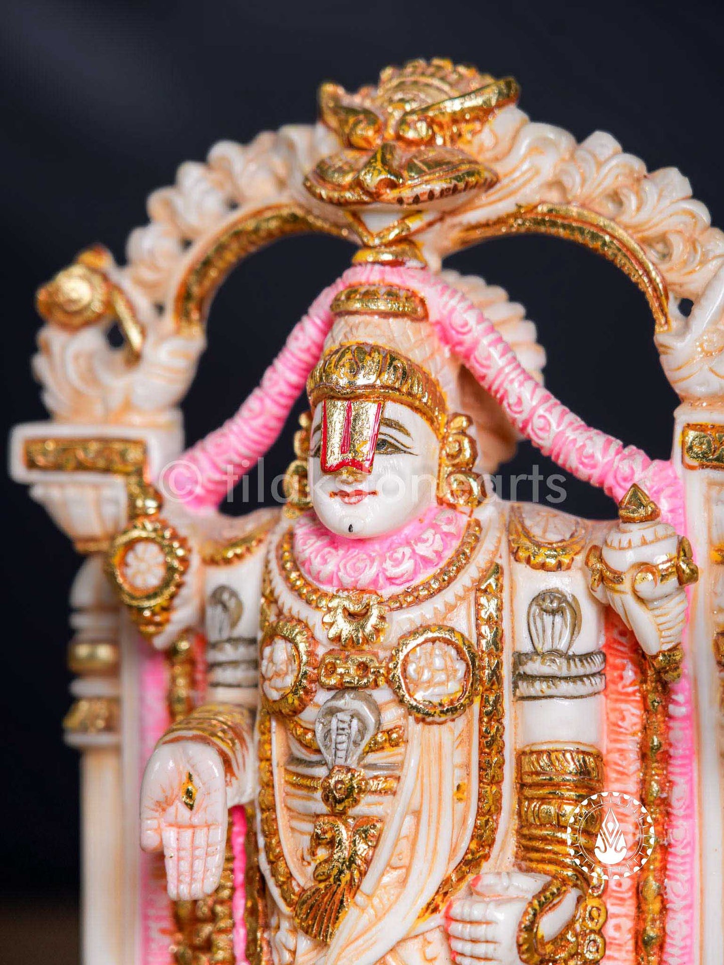 Tirupati Balaji 12" | Cultured Marble