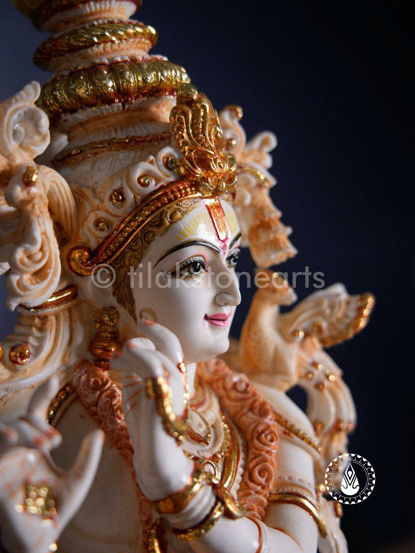 Krishna Leela 38" | Cultured Marble