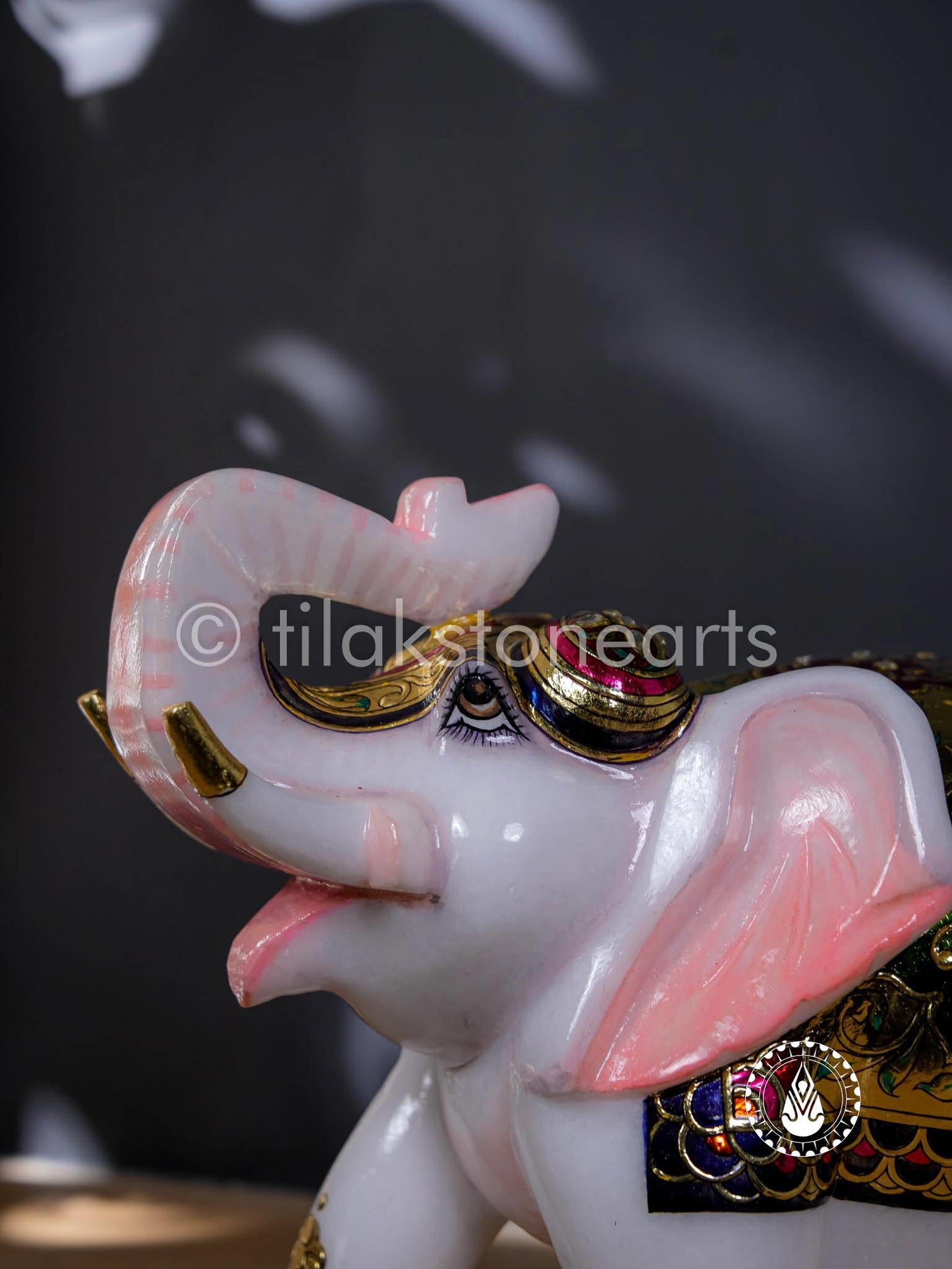 Elephant 12" | Swiss White (Imported)