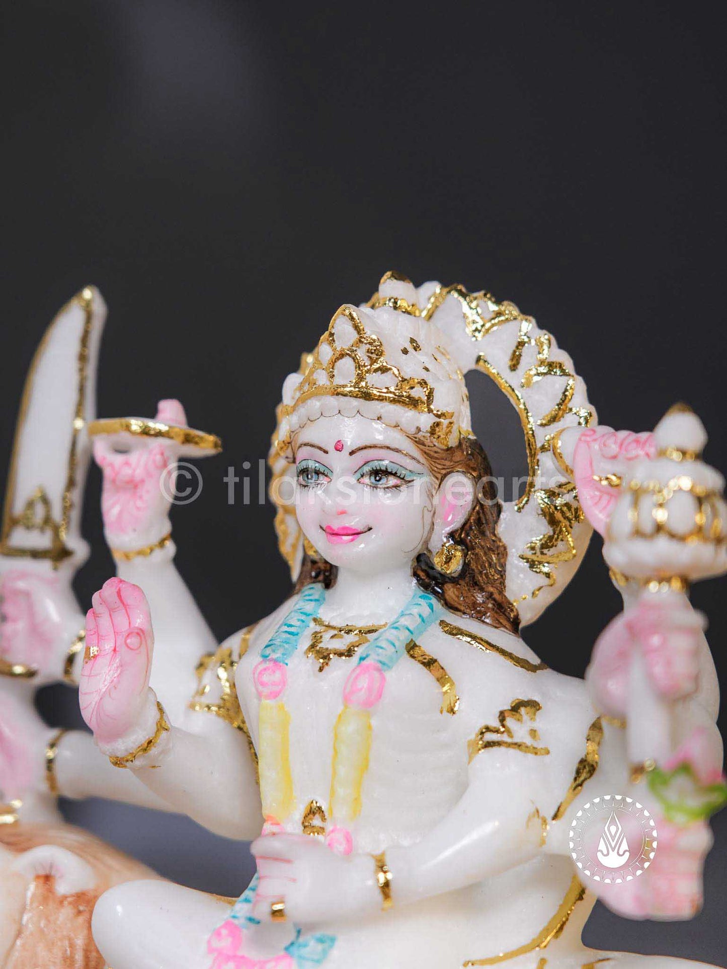 Durga Maa 9" | Swiss White (Imported)