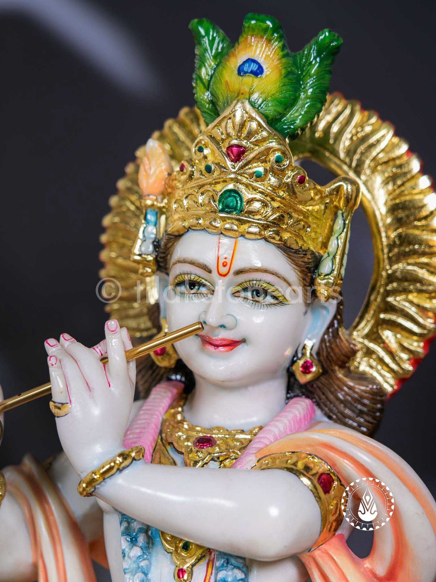 Krishna Ji 21" | Swiss White (Imported)
