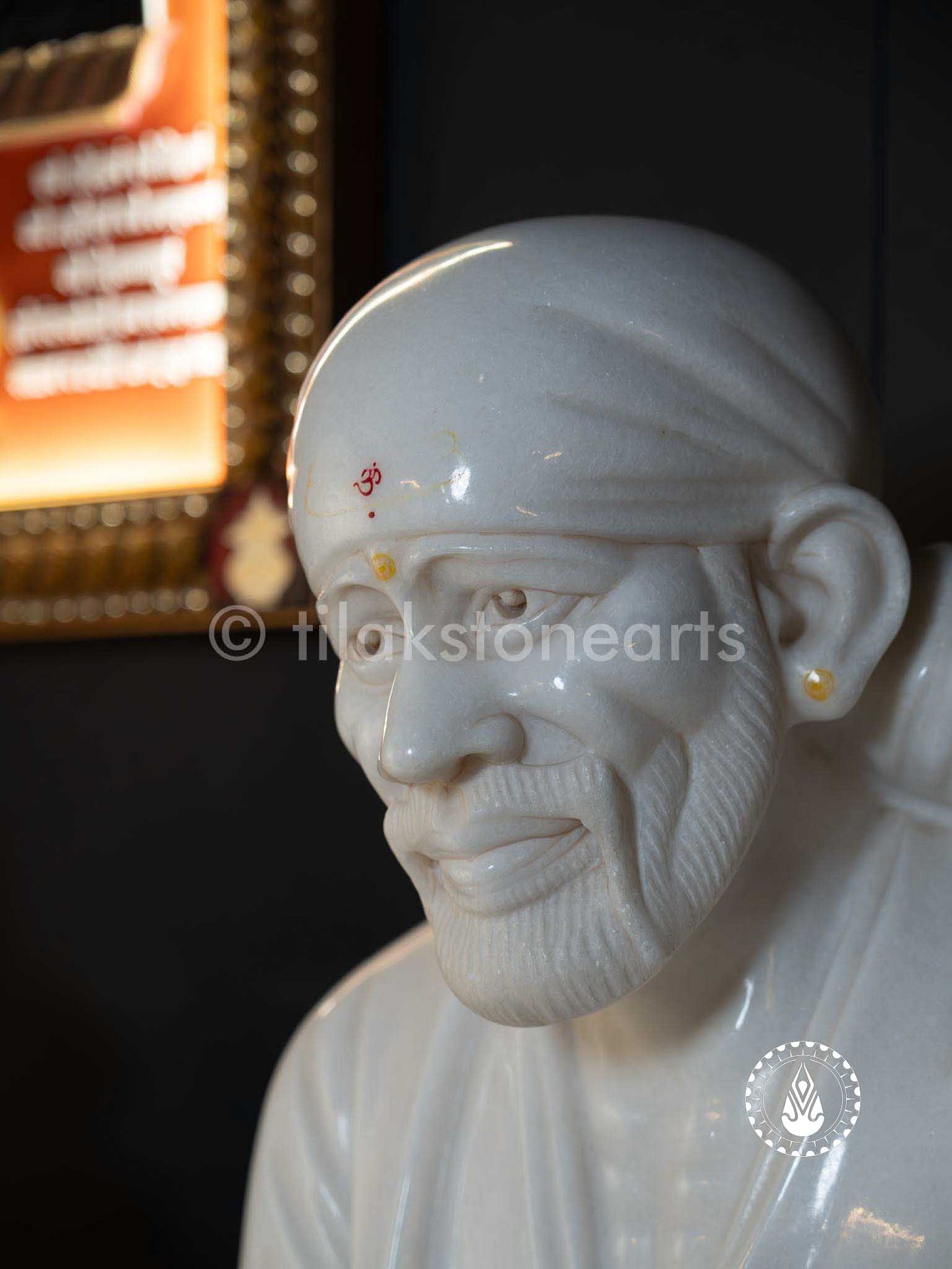 Sai Baba 56" | Swiss White (Imported)