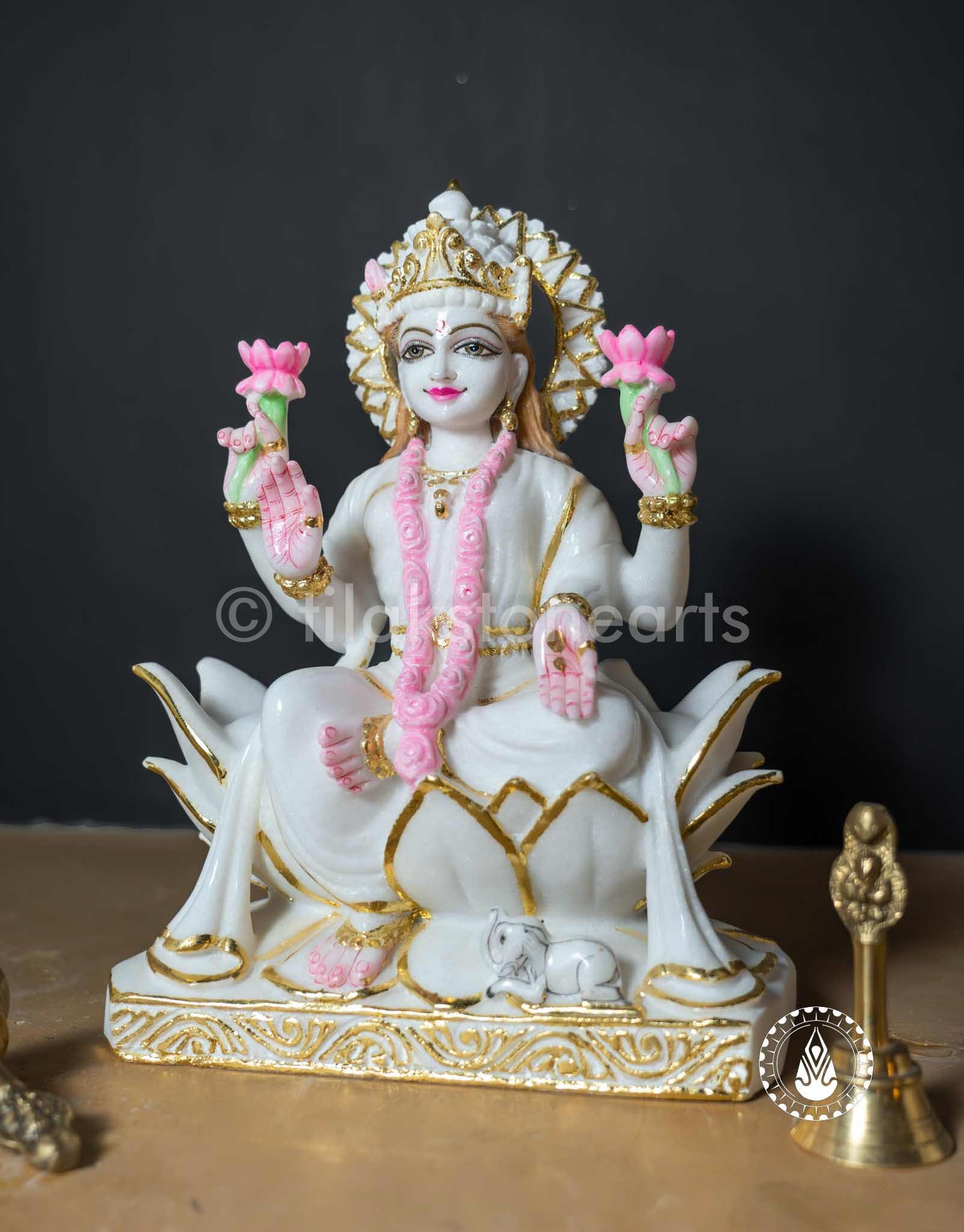 Laxmi Maa 12" | Swiss White (Imported)