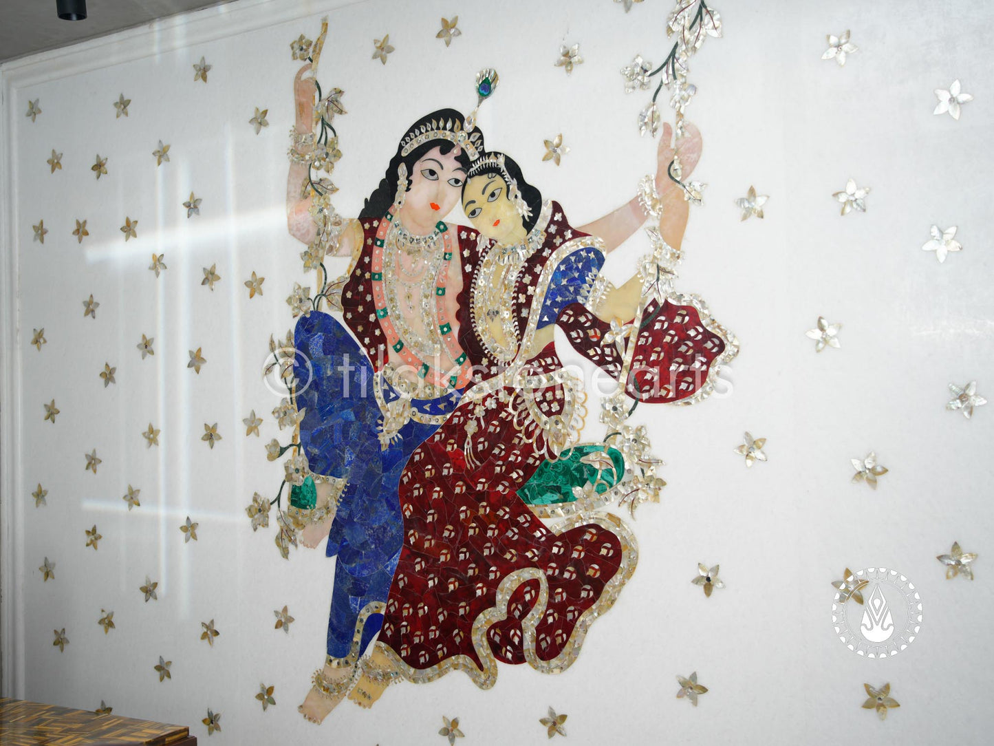 The Jhula Samwad Panel 84" | Inlay Stones