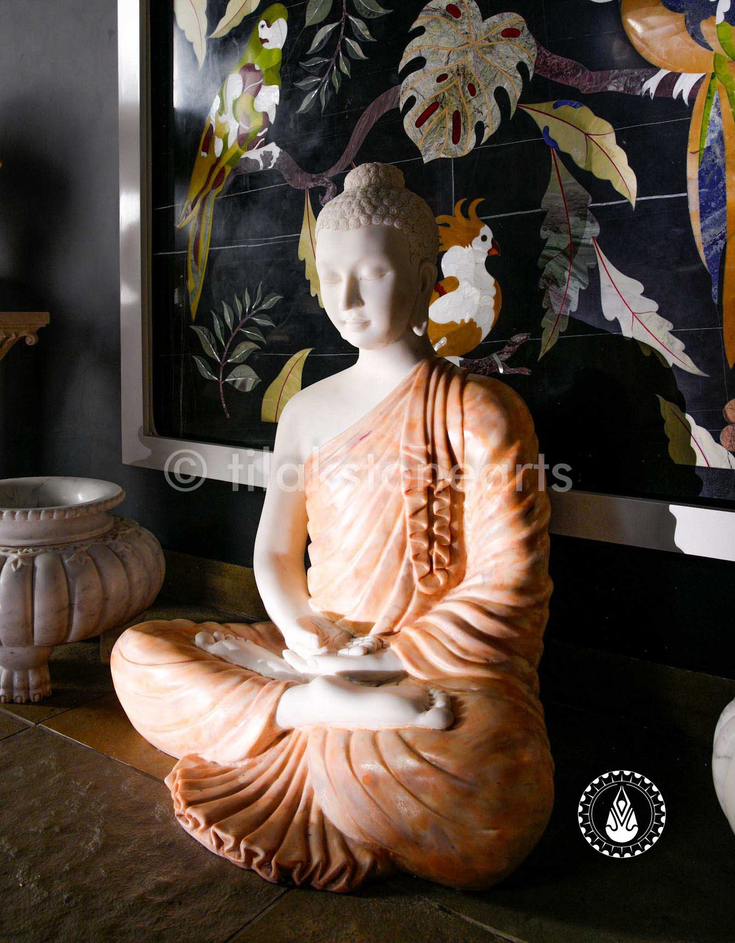Buddha Ji 34" | Cultured marble