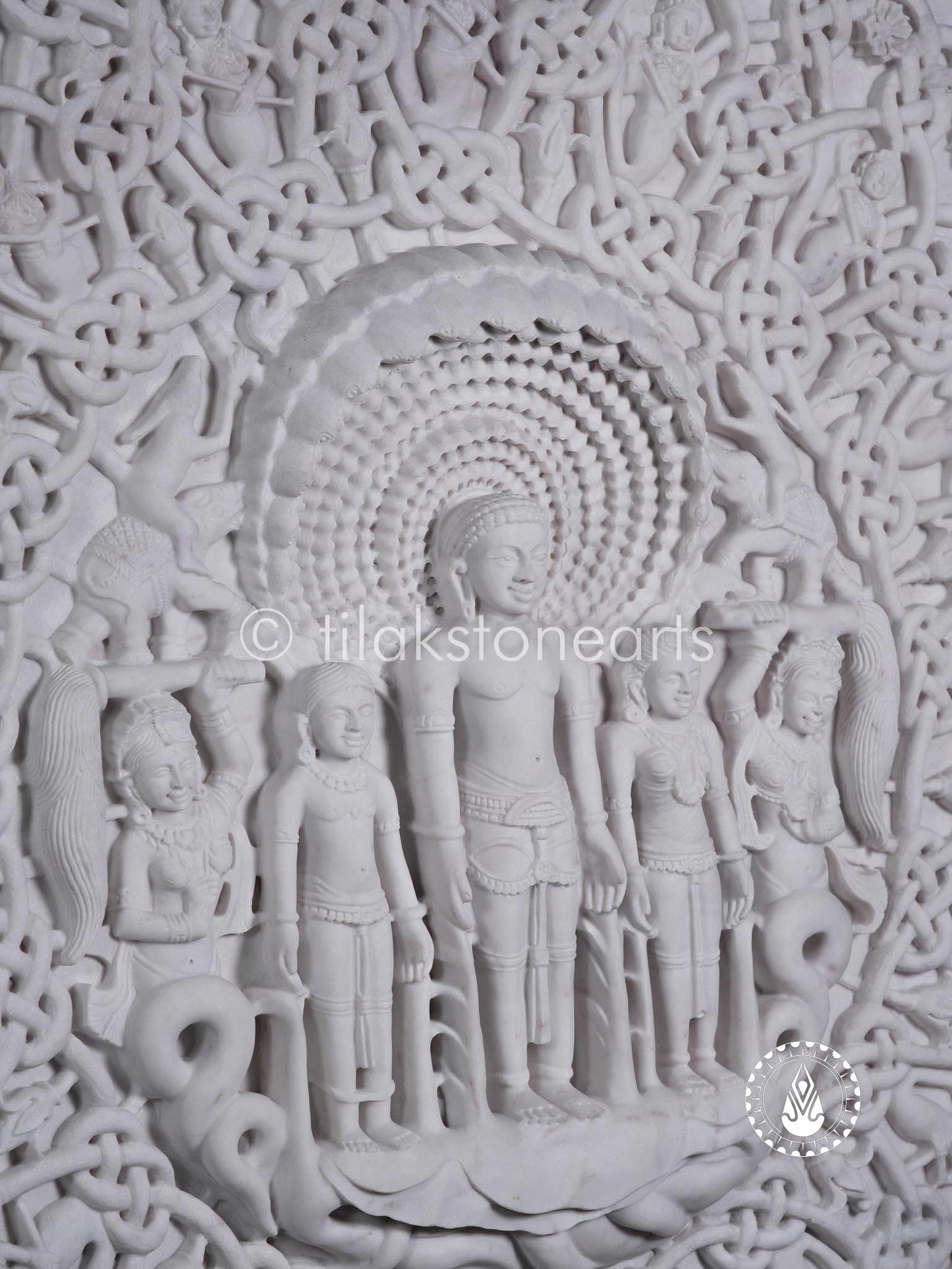 Ranakpur Panel 74" | Wonder White