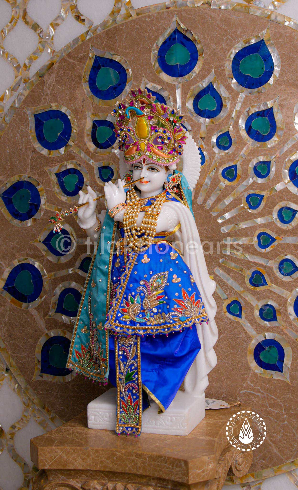 Krishna Ji 24" | Swiss White (Imported)