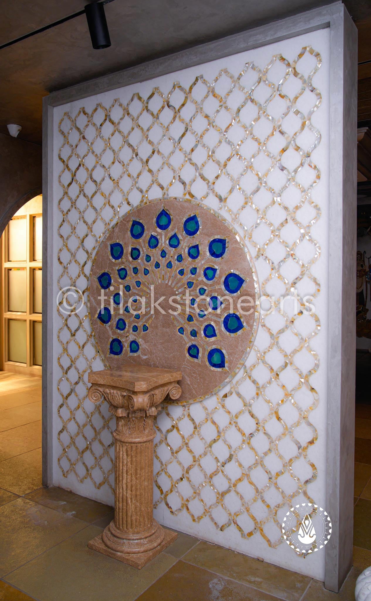 Morpankh Pannel 96" | Inlay Stones