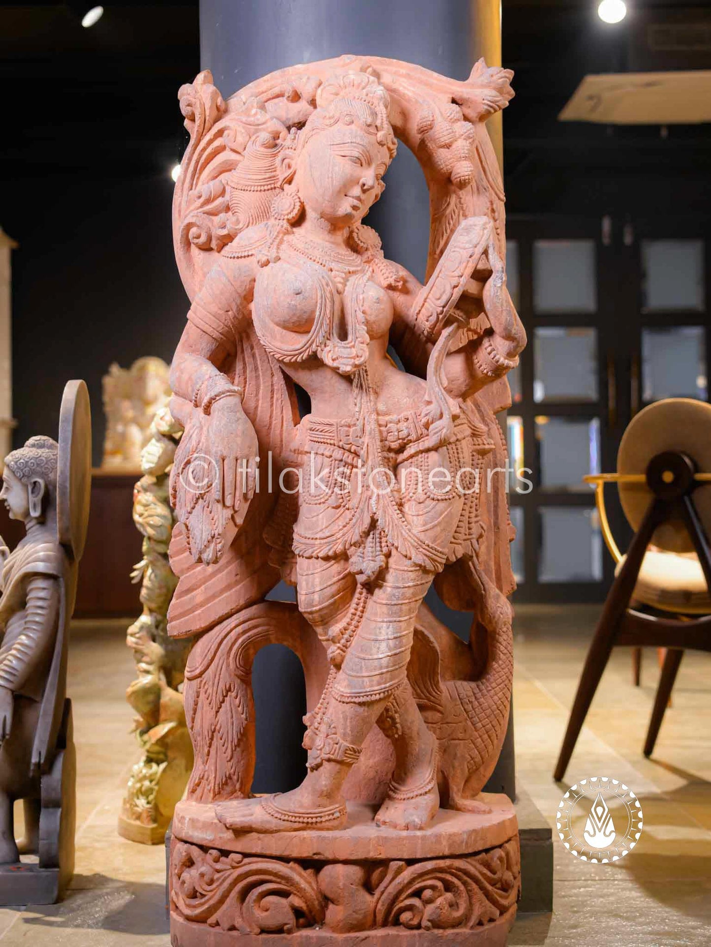 Vanlaxmi 50" | Red Sandstone