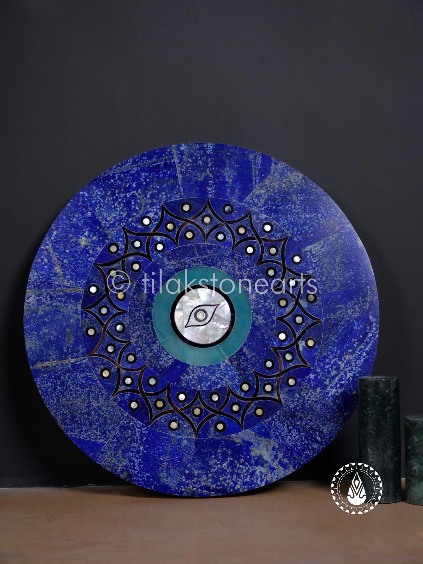 Evil Eye 15" | Gemstone Inlay