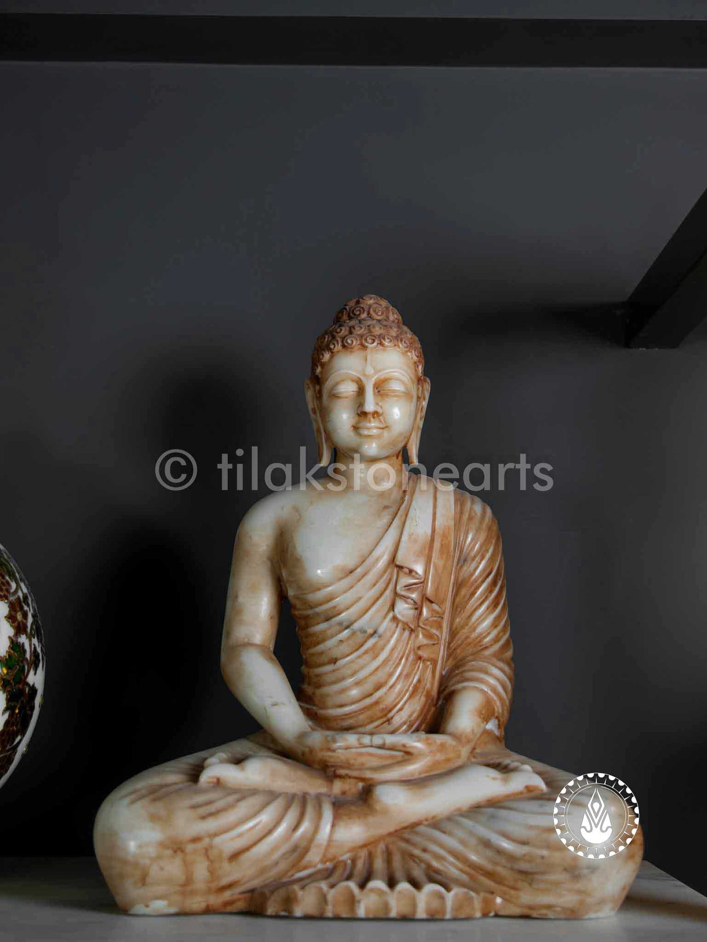 Buddha Ji 20" | Antique Marble