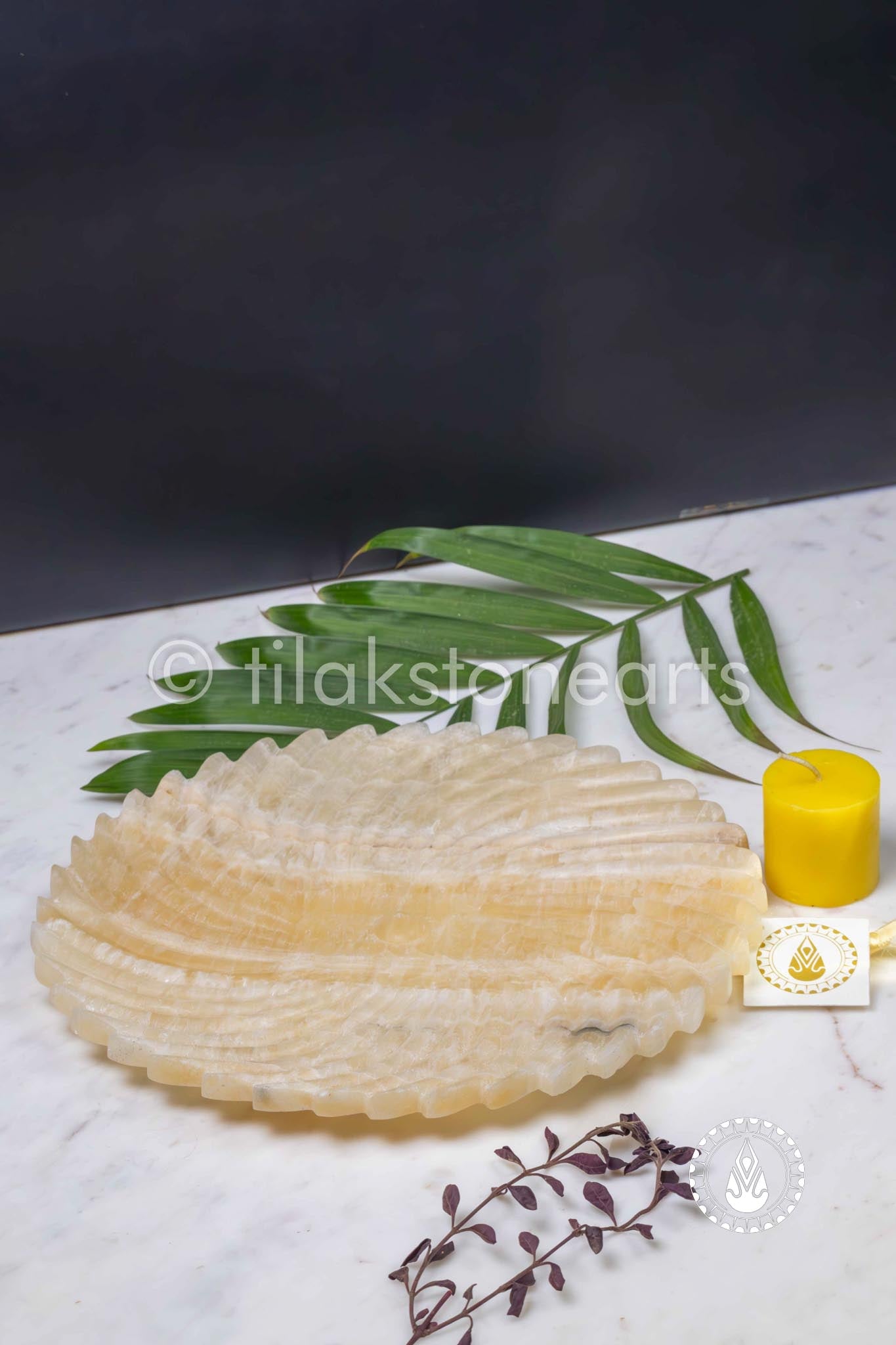 Urli 12" | Beige Onyx