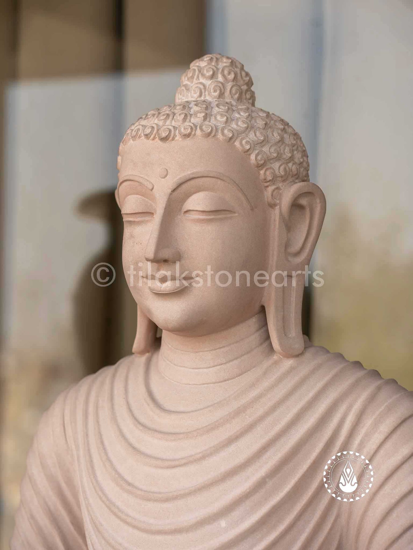 Shakyamuni Buddha 36" | Sandstone