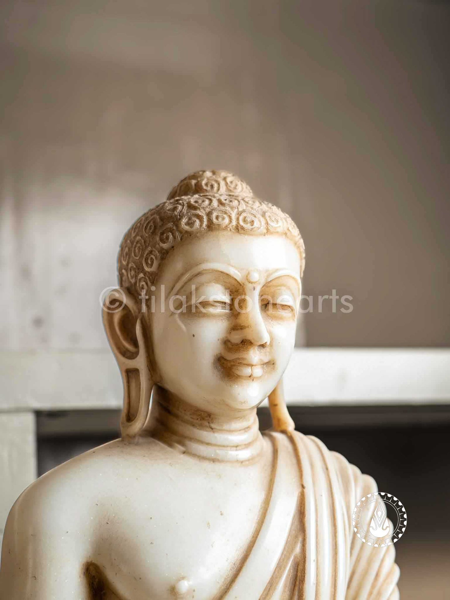 Buddha Ji 24" | Antique Marble