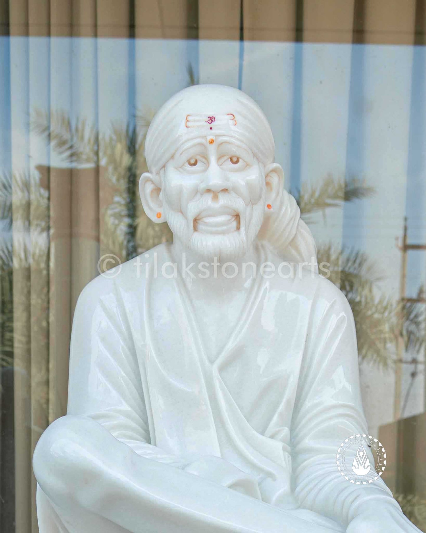 Sai Baba 48" | Swiss White (Imported)