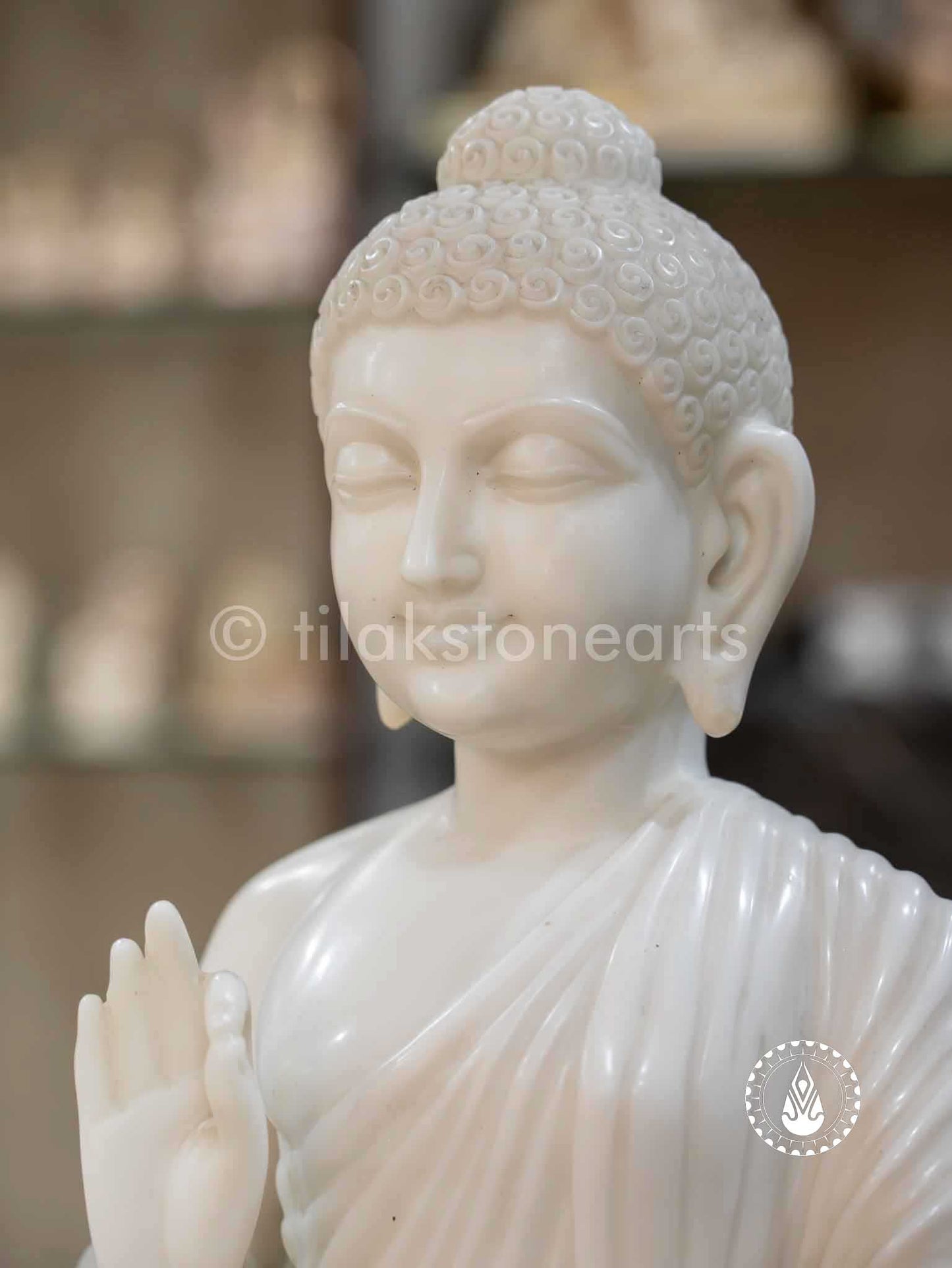 Buddha Ji 24" | Cultured Marble