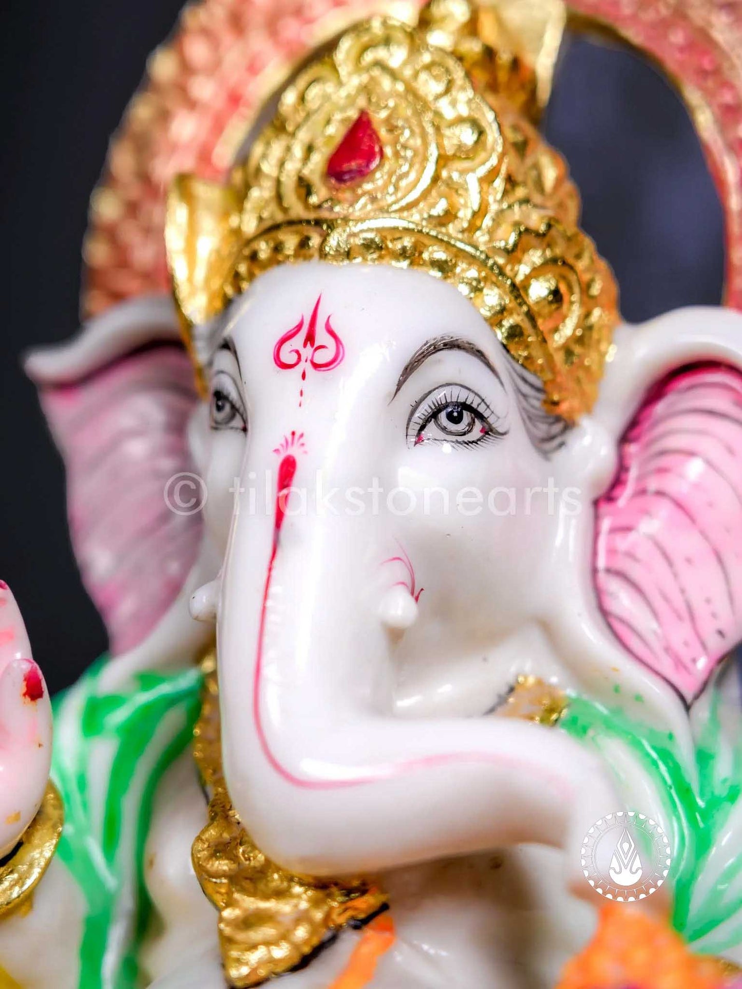 Ganesha 12" | Cultured Marble
