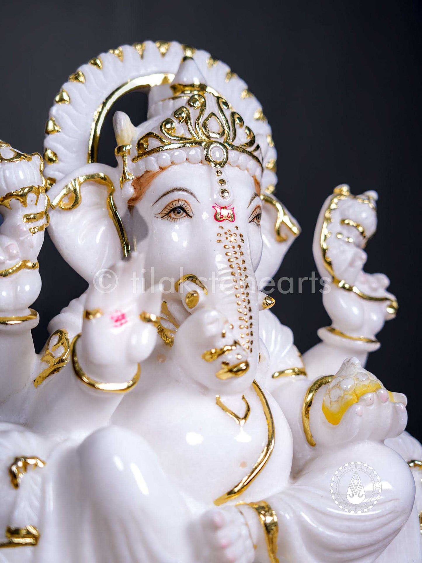 Ganesha 15" | Swiss White (Imported)